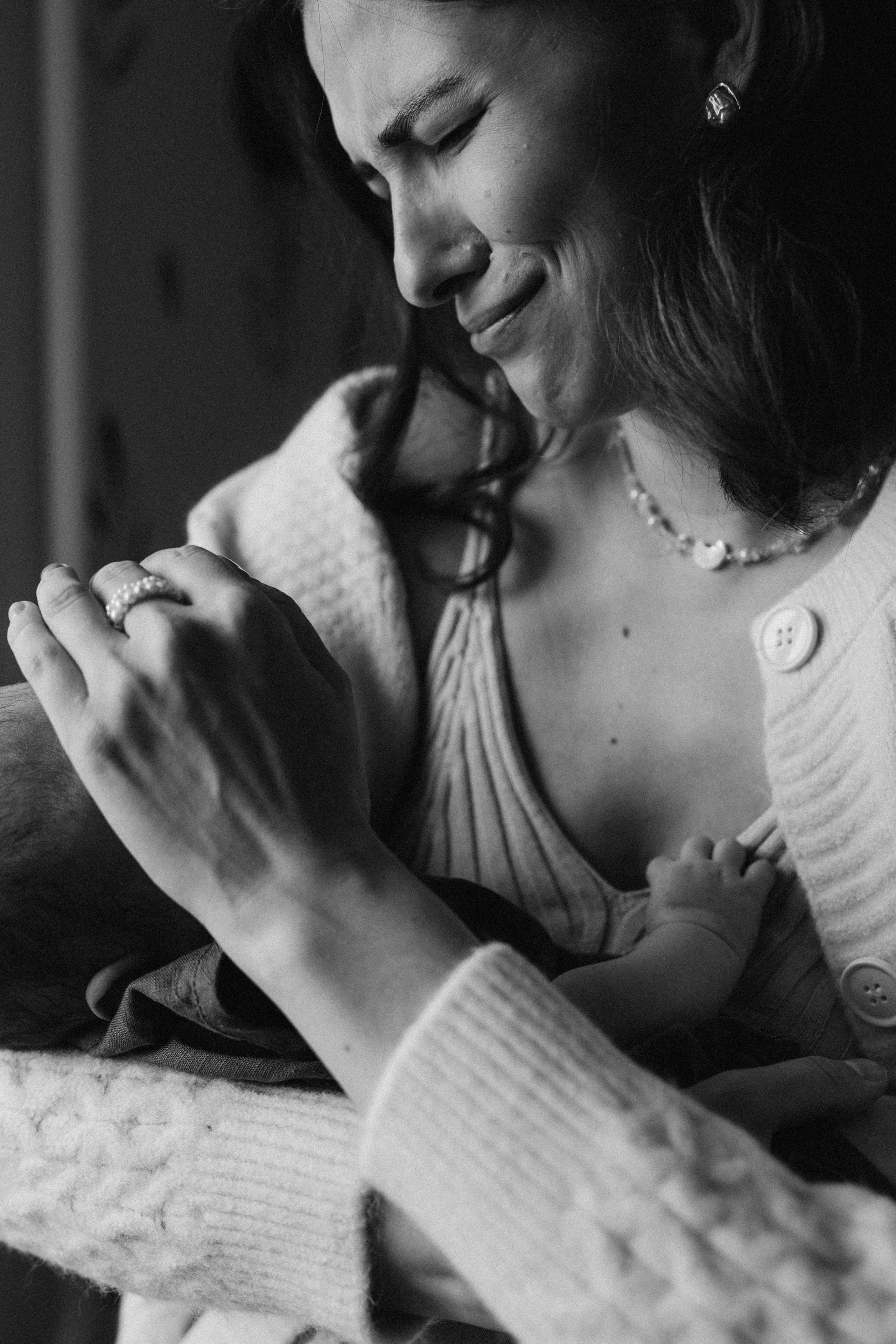 Ньюборн дома. Семейный фотограф в Мурманске Екатерина Юшкова