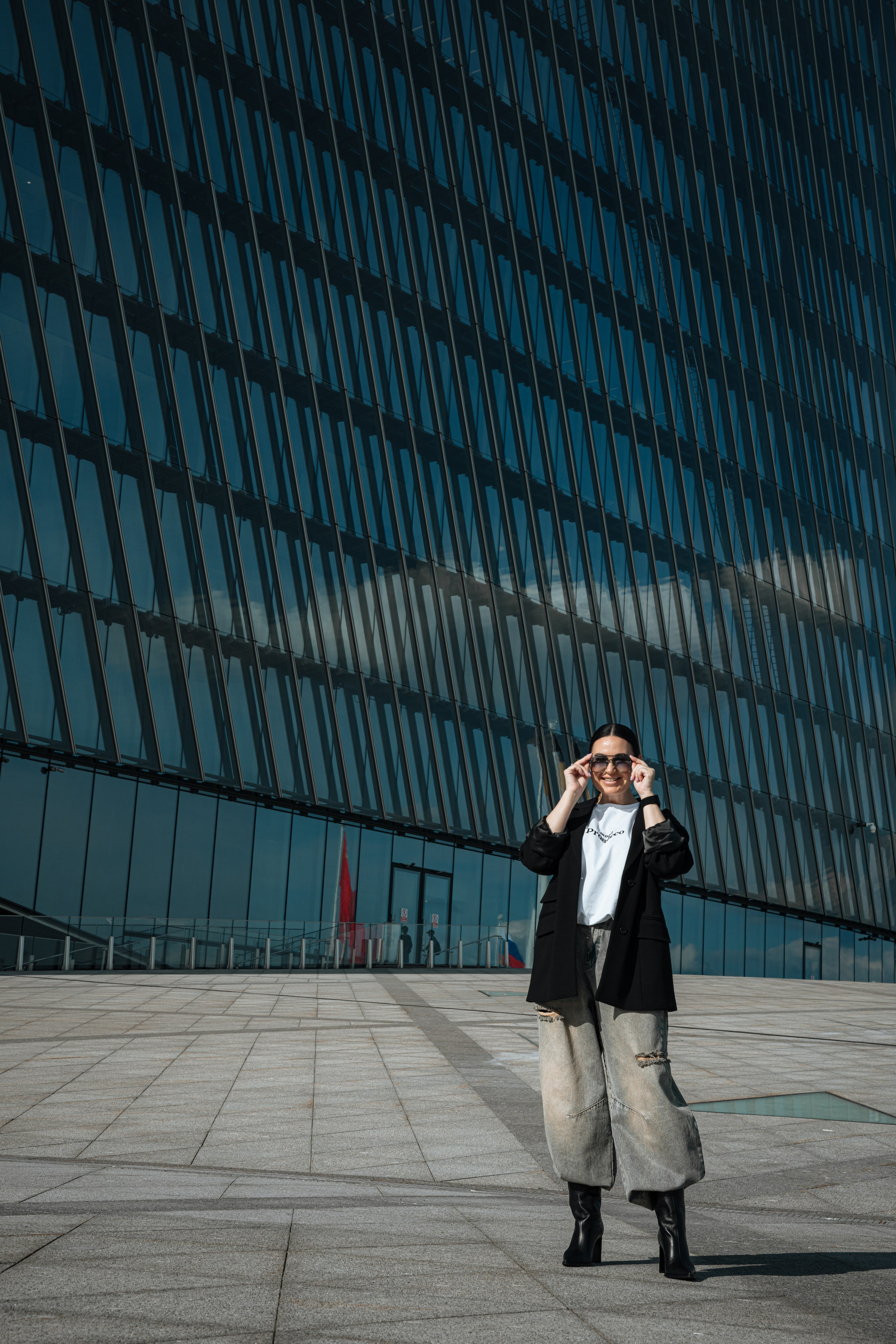 Елена. Лахта центр. Портретный фотограф в Санкт-Петербурге Дмитриева Наталия