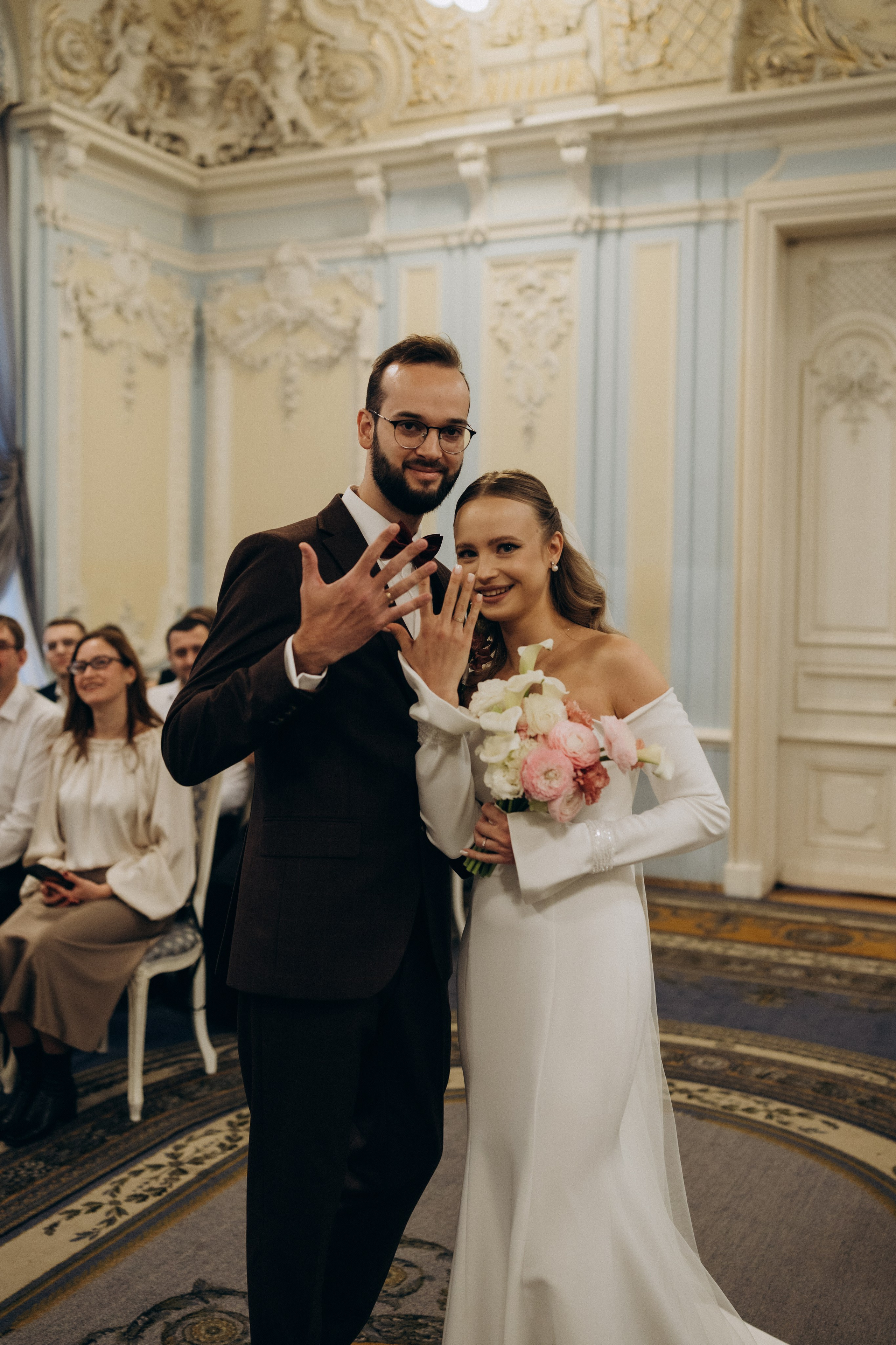 Юра и Полина | 2-й дворец и Половцова. Свадебный и love story фотограф в Санкт-Петербурге