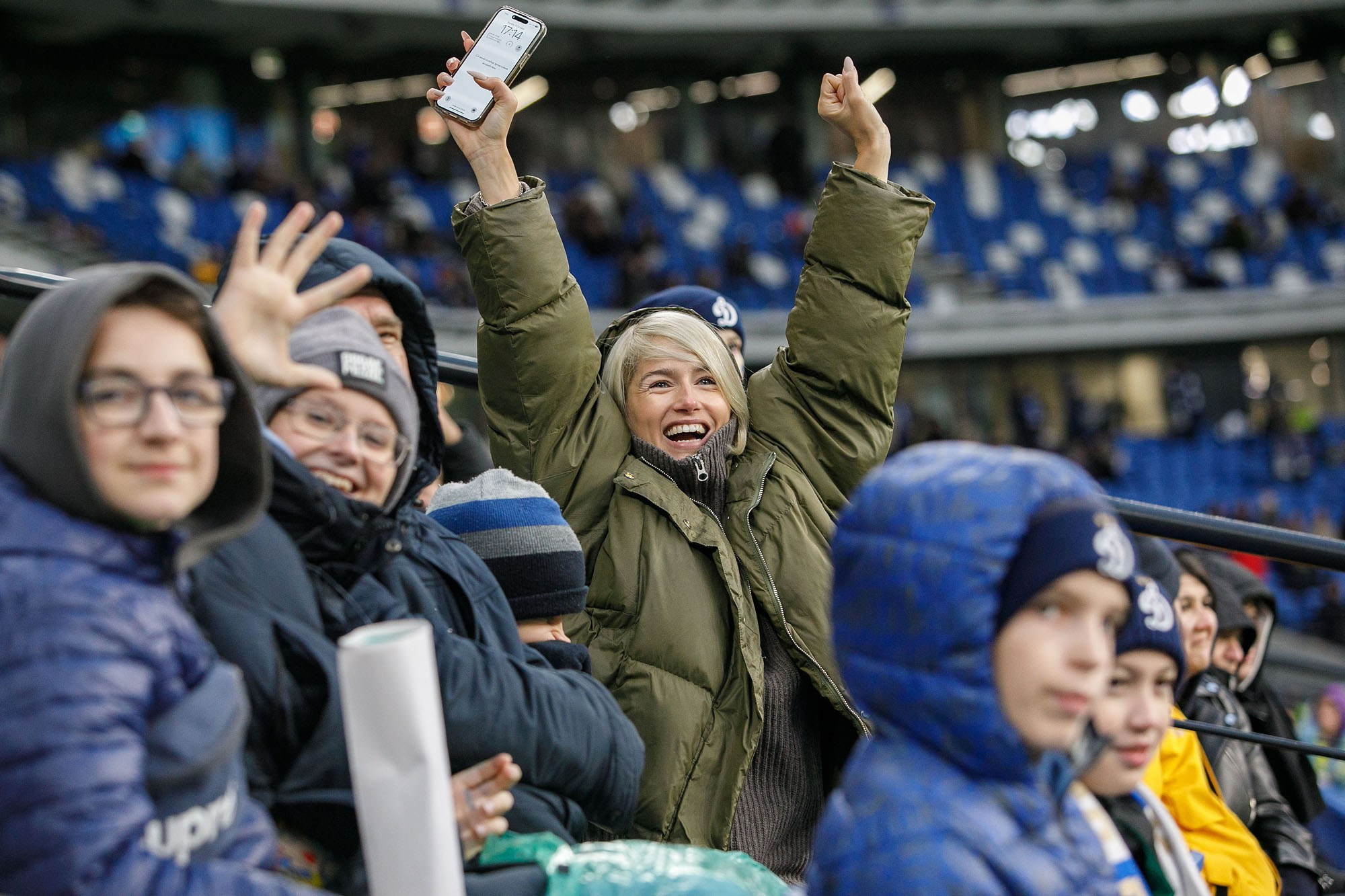 Болельщики на матчах. Репортажный фотограф в Москве