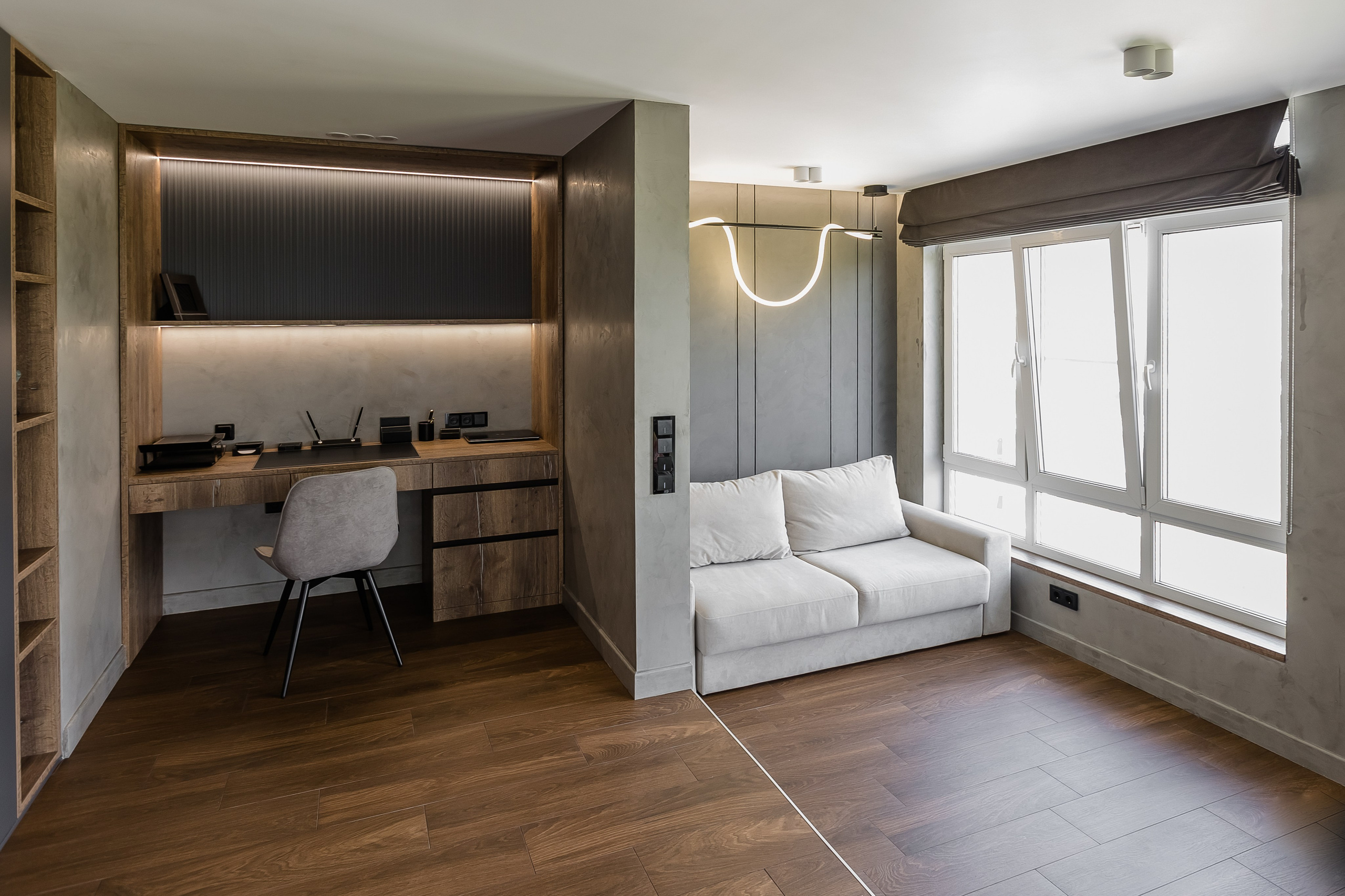 Реализация проекта 5к квартиры в Дубне. Дизайнер интерьера в Дубне, Москве, Дмитрове