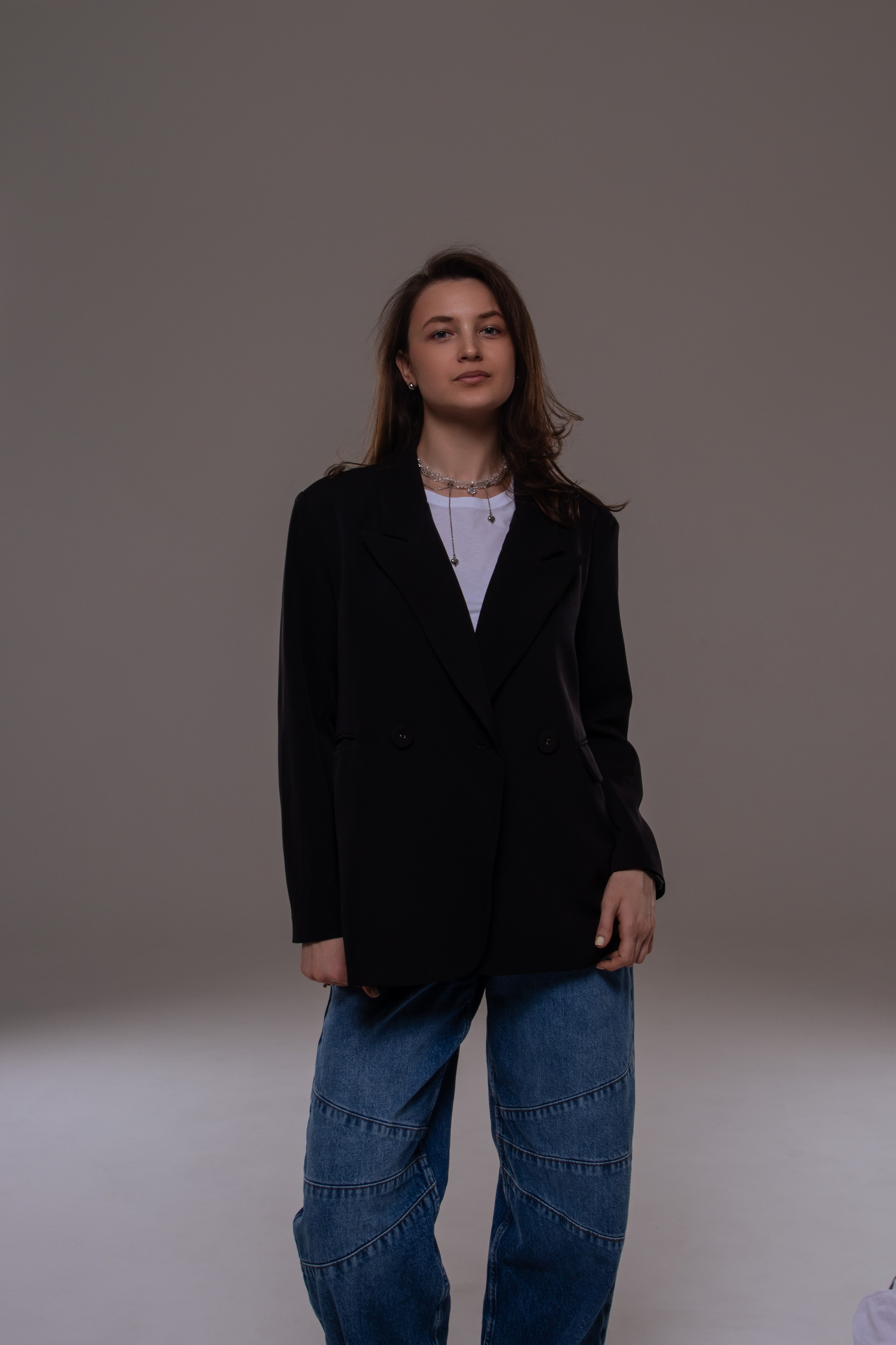 Семейная съемка на циклораме. Фотограф продюсер съемок Йолдыз Плетнева