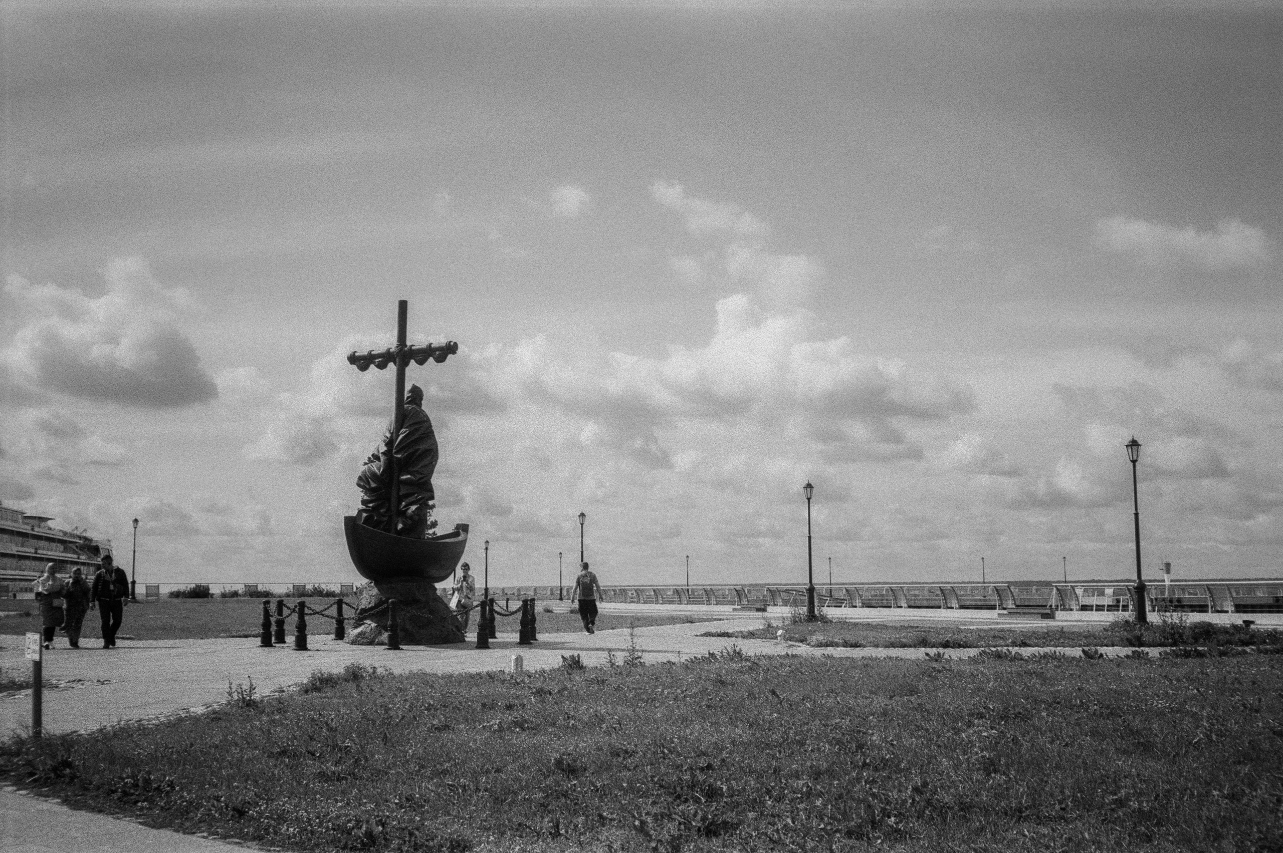 Остров Коневец / Revue 35CC / Kodak XX