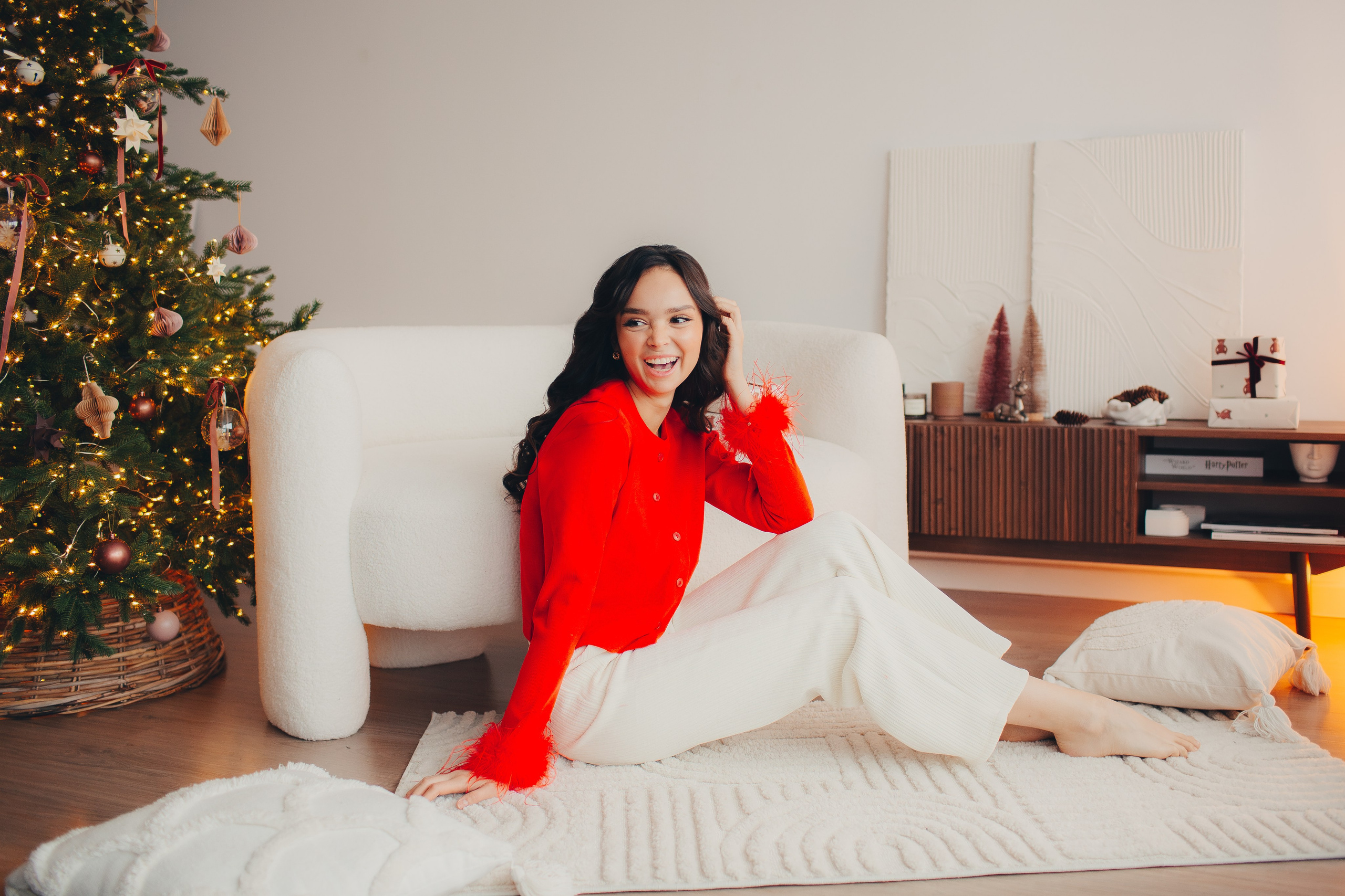 Новогодняя съёмка в студии. Фотограф Евгения Мальцева, Архангельск