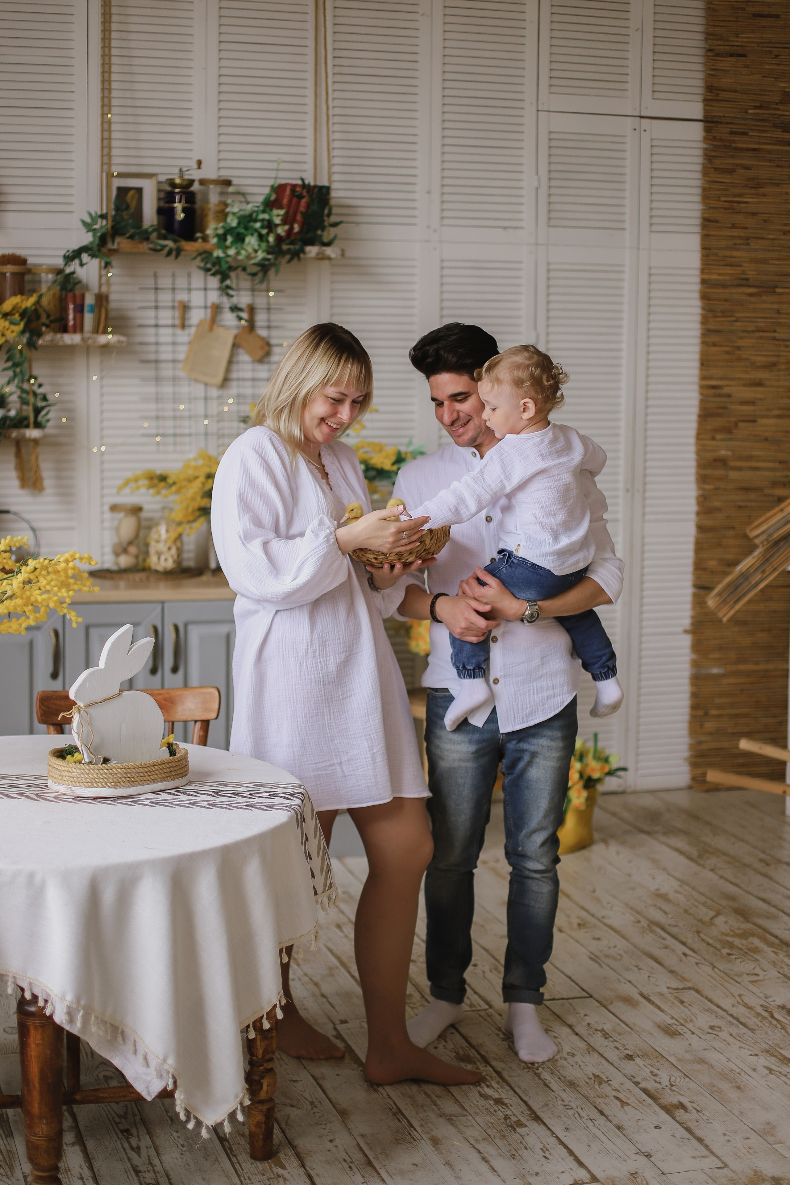 Андрей, Кристина, Лукас — с утятами. Свадебный, семейный и детский фотограф в Люберцах Зайцева Анастасия