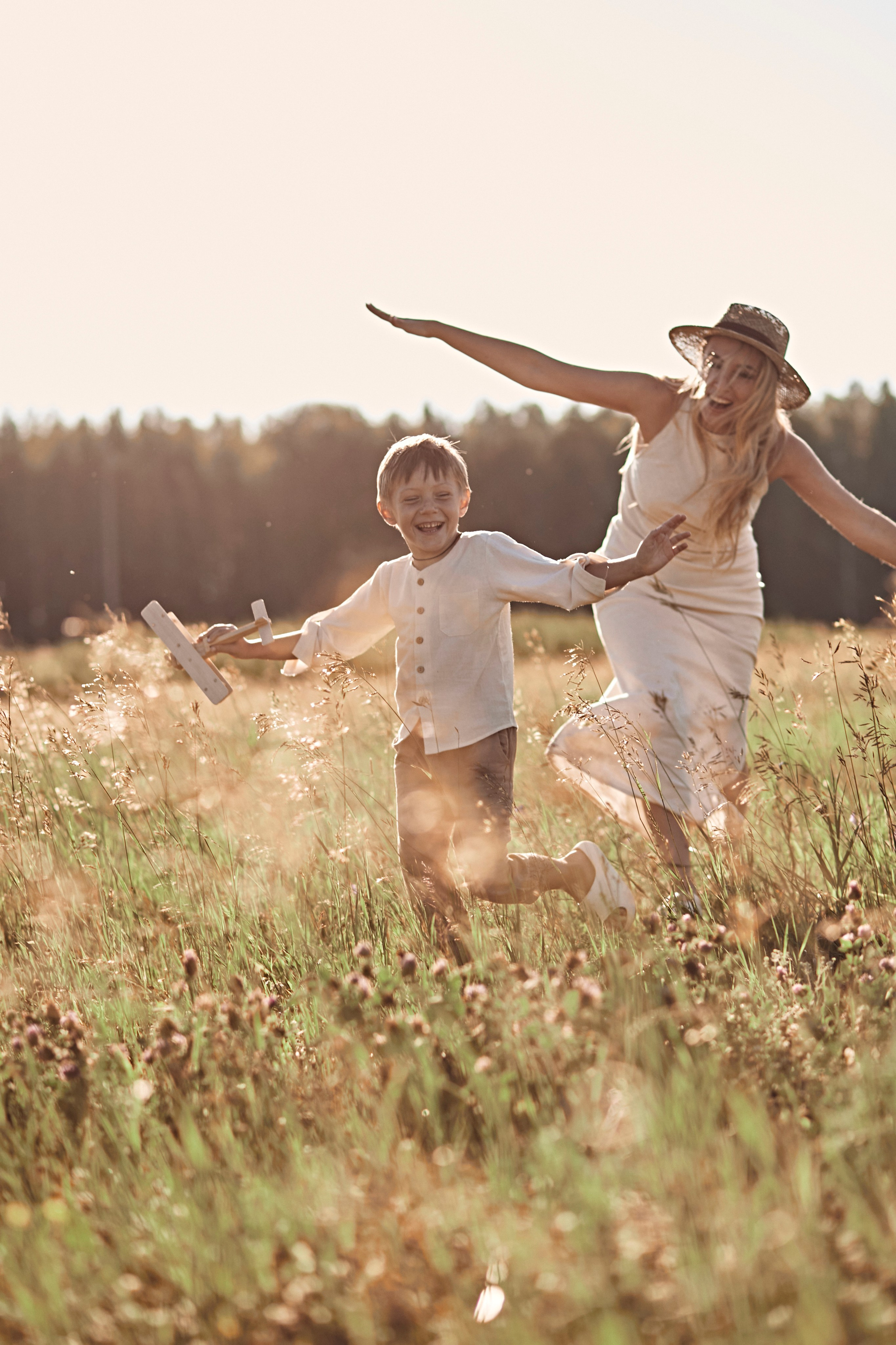 Оля с сыном. Главная