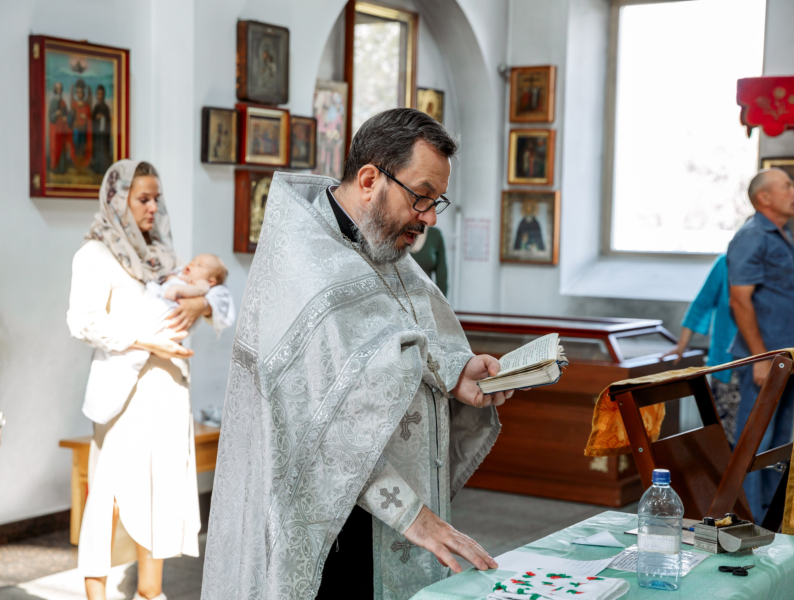 Крещение Сияны. Портретный и семейный фотограф в Москве Ирина Голубчина