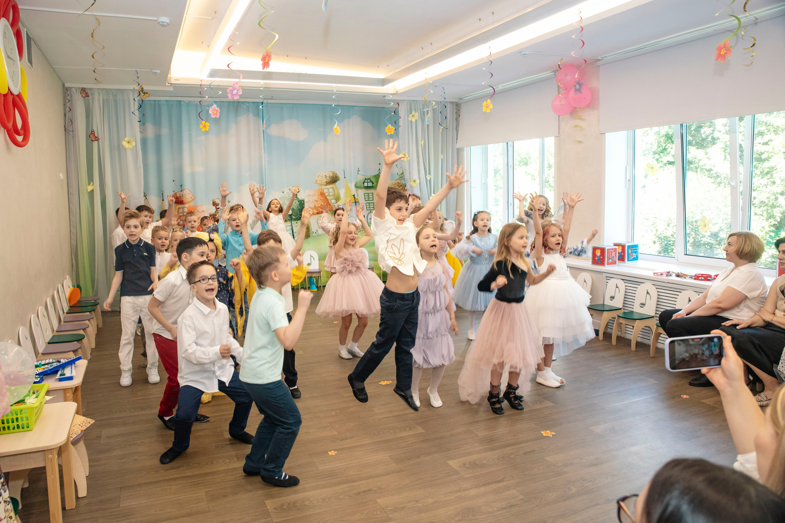 Выпускной в детском саду Маргаритка Курчатовская школа. Фотограф в Москве Яна Полосина