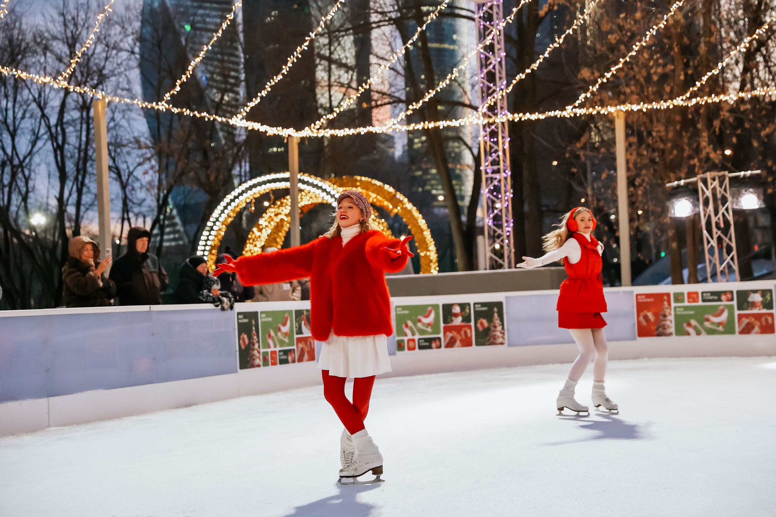 Ледовое шоу Сити каток Московское Чаепитие. Фотограф и видеограф Анна Домашенко