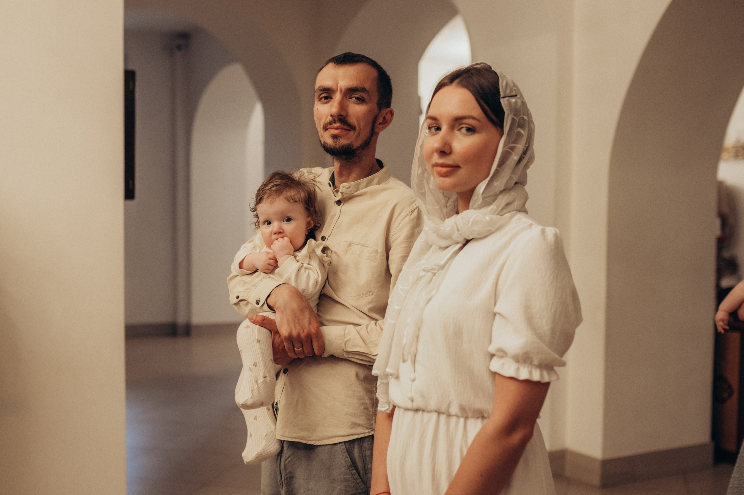 Крещение Машеньки. Семейный фотограф МОСКВА/Королёв