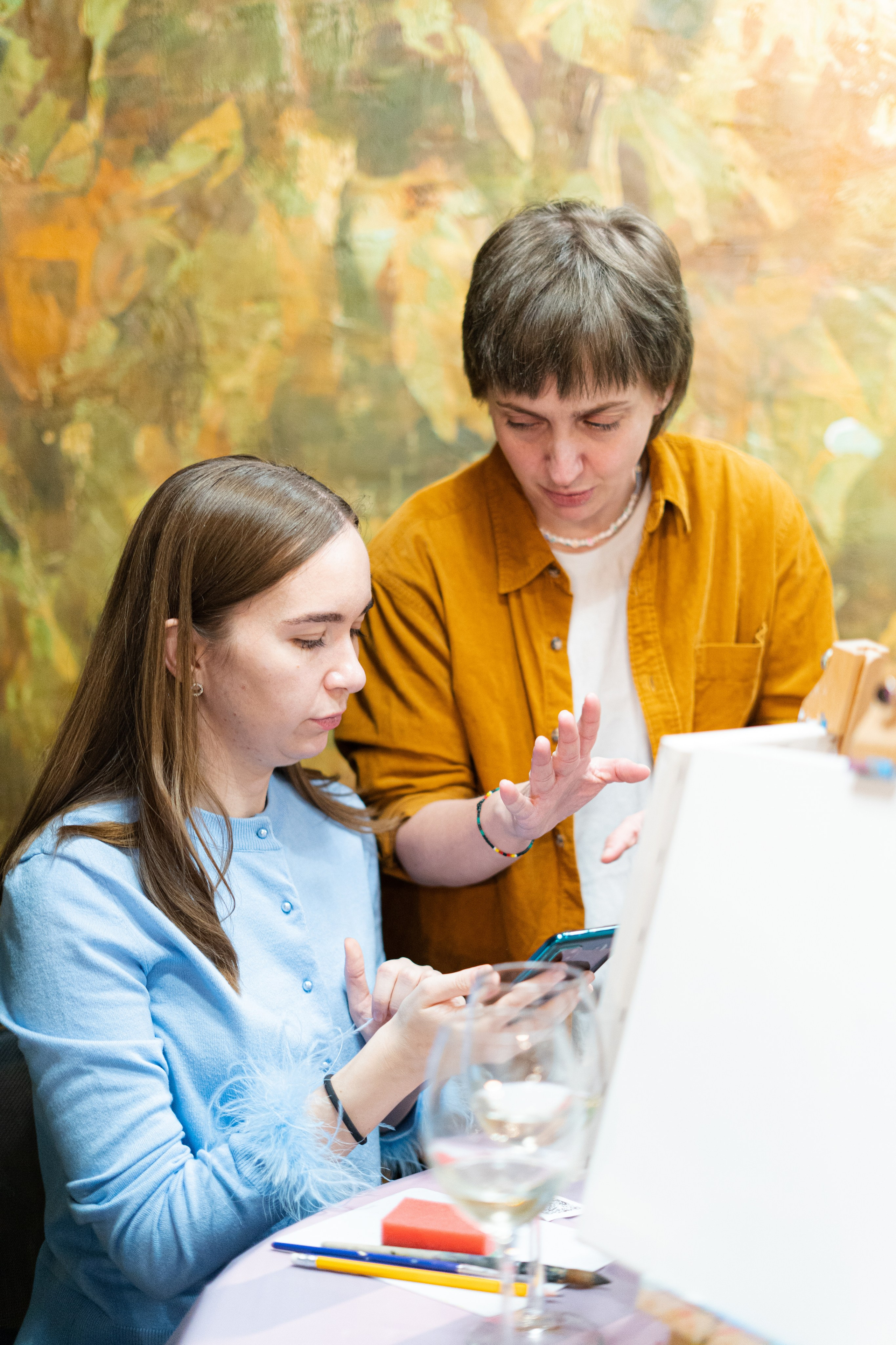 Корпоратив Teach Me Art 2. Портретный фотограф в Москве и Санкт-Петербурге Арина Чех