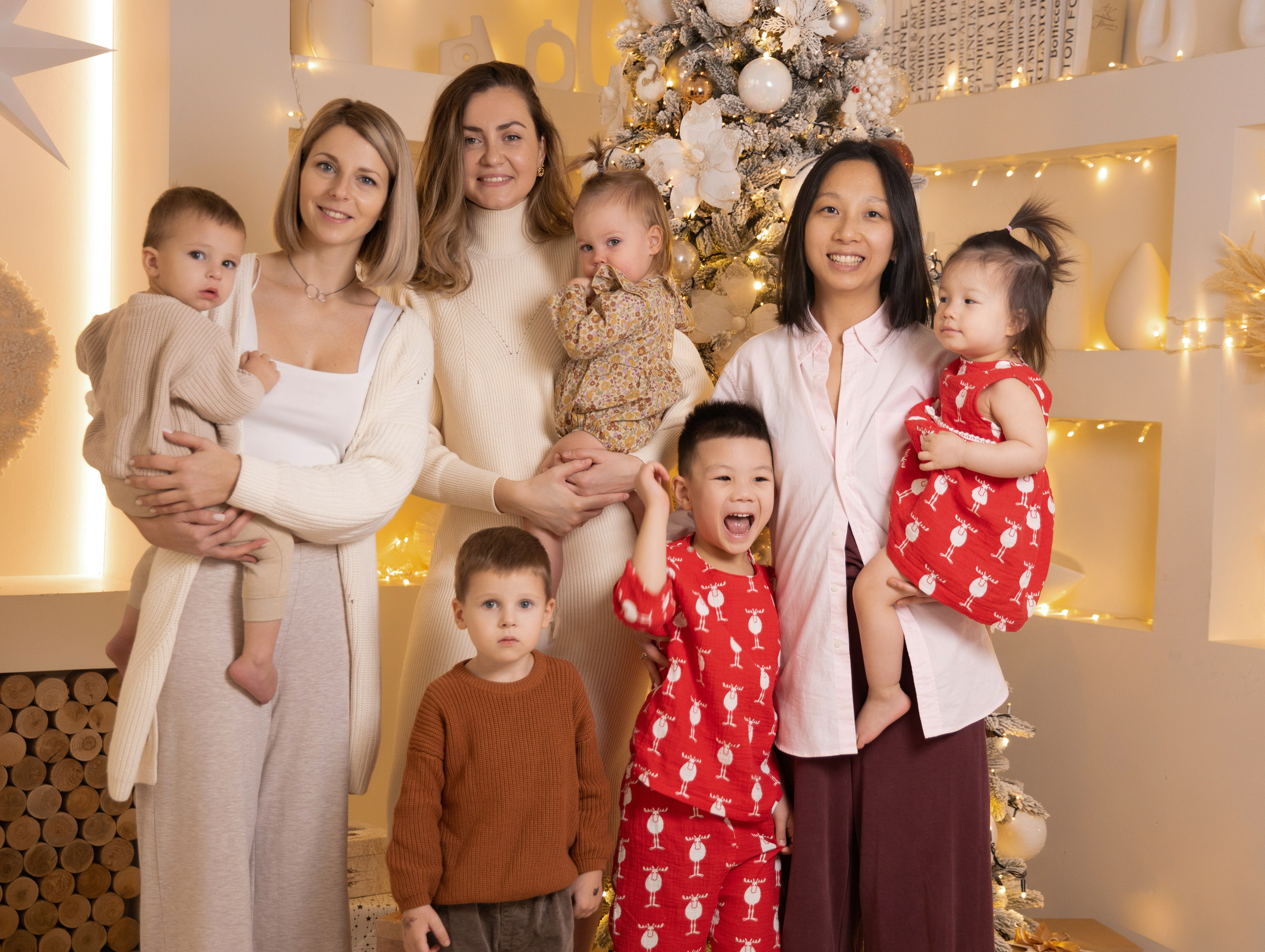 Новогодняя семейная фотосессия. Фотограф НСК-Кем-СПБ Александра Фомич