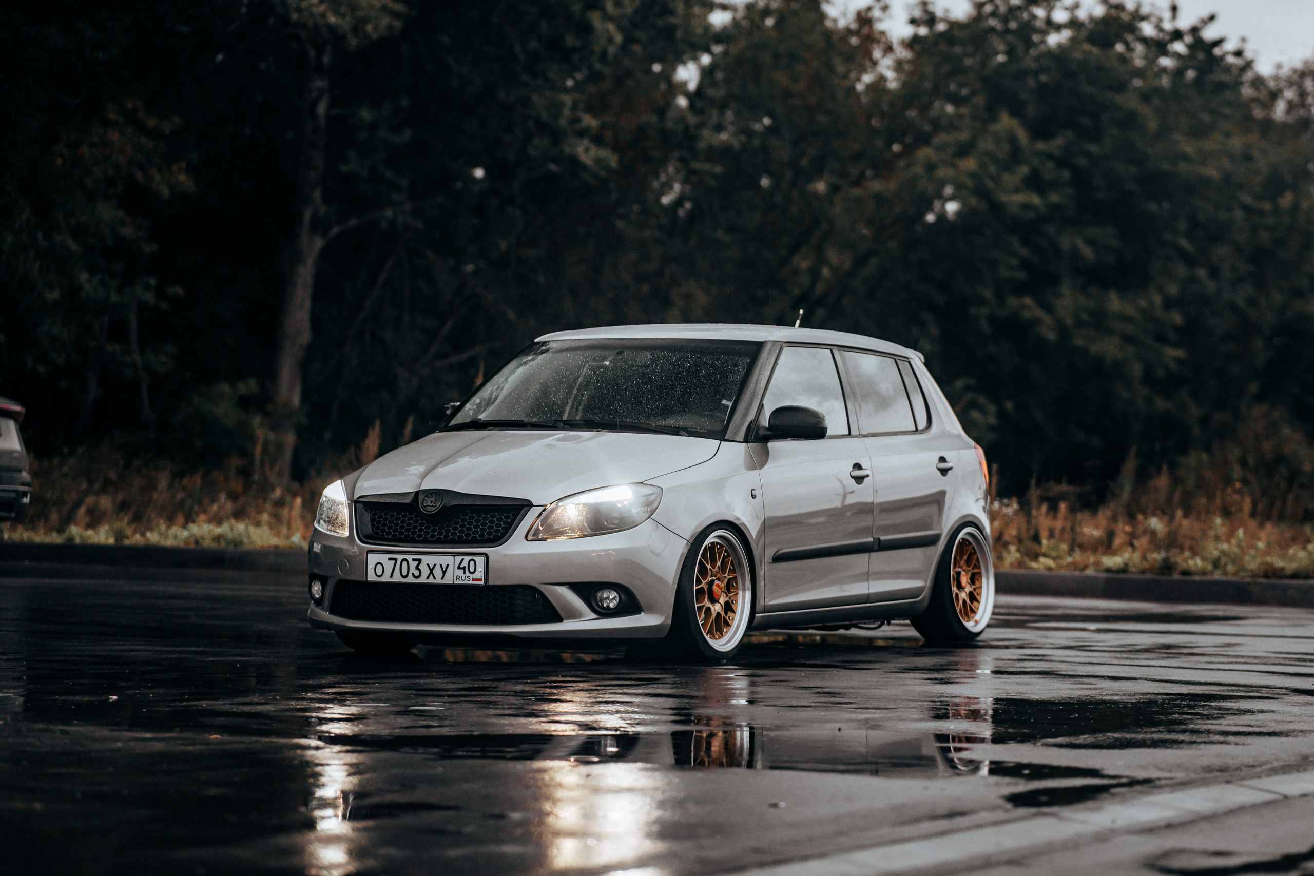 Skoda Fabia Stance. Vlad Trykov