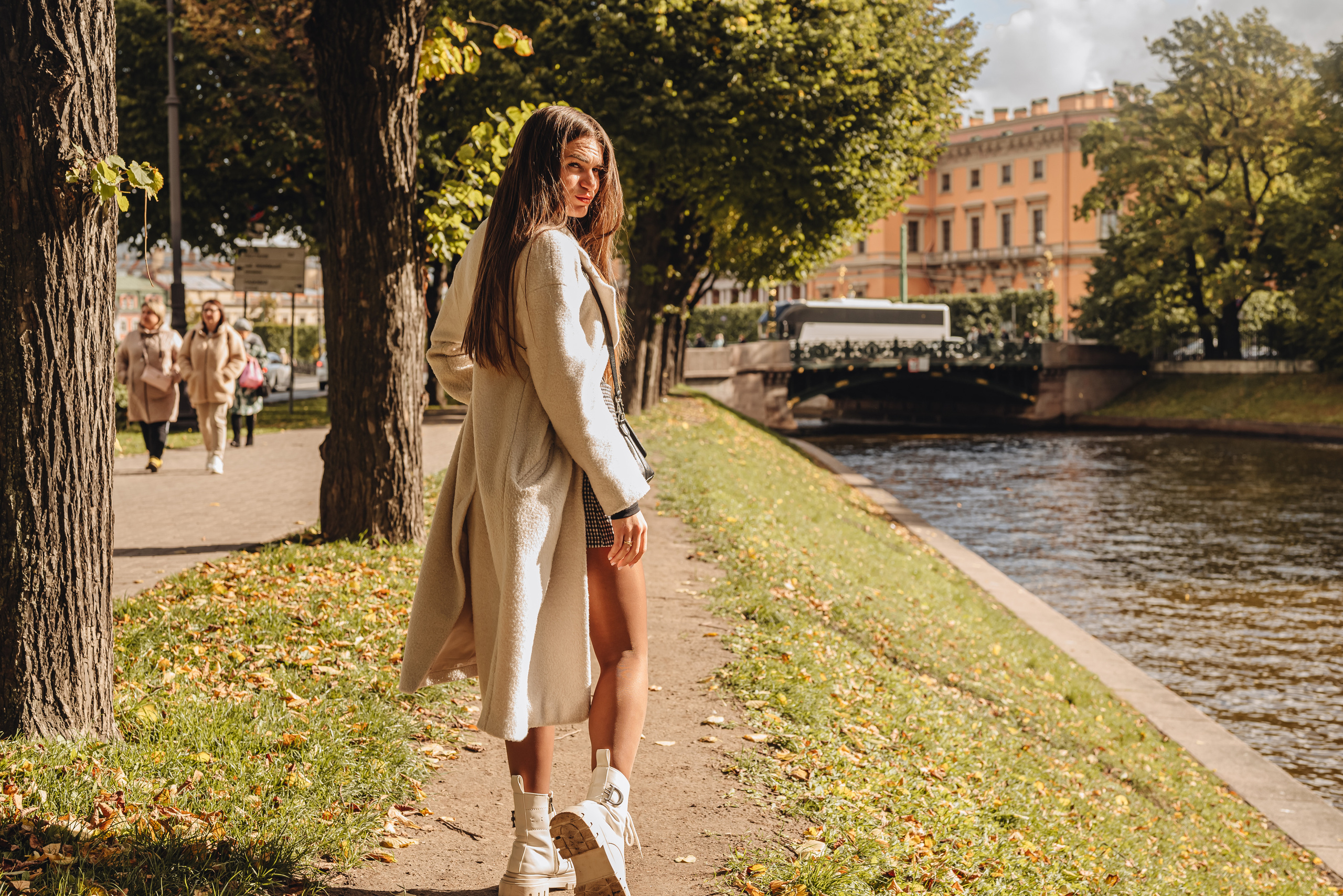 Осенняя прогулка в Летнем саду. Семейный фотограф Ира Шашова Санкт-Петербург