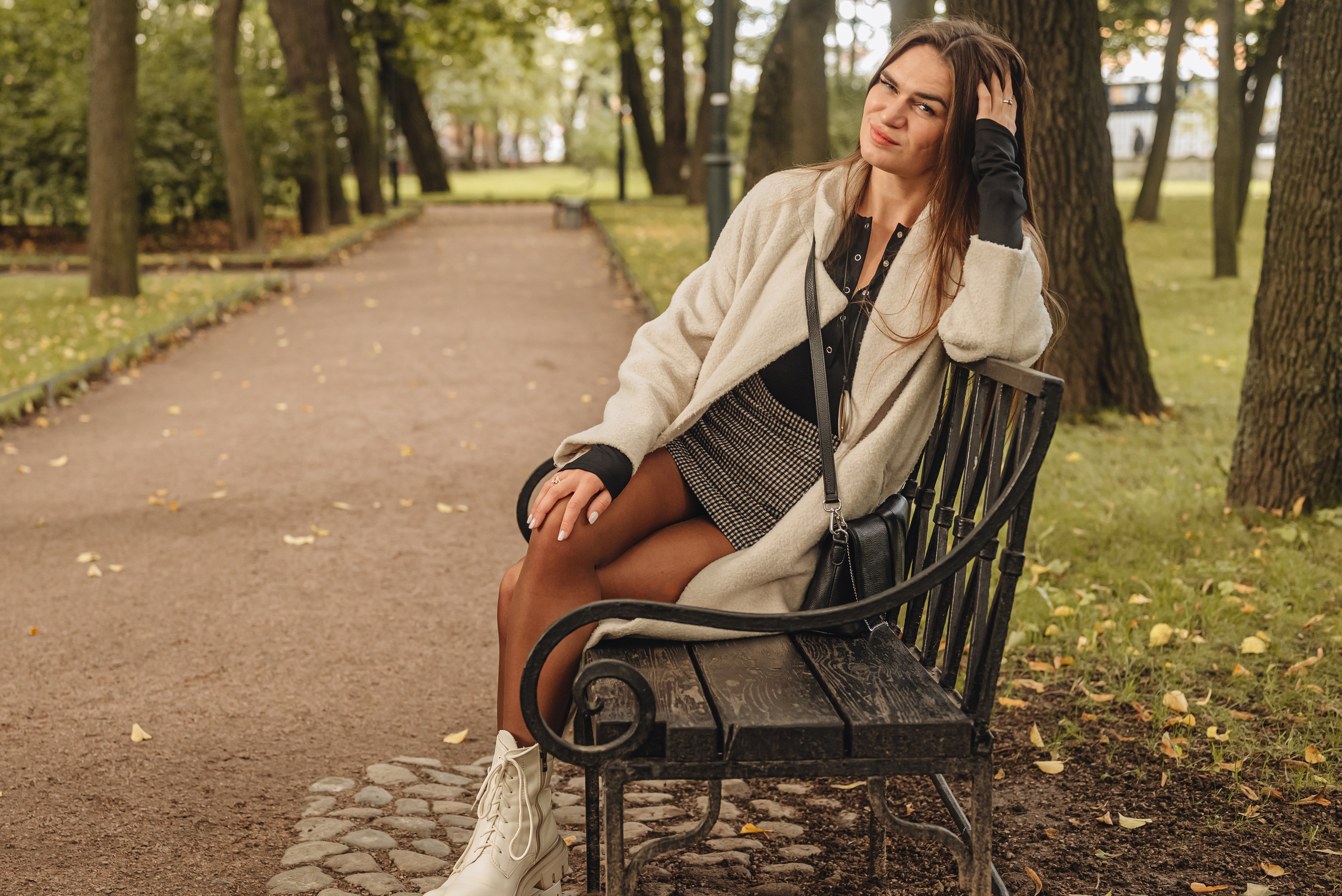 Осенняя прогулка в Летнем саду. Семейный фотограф Ира Шашова Санкт-Петербург