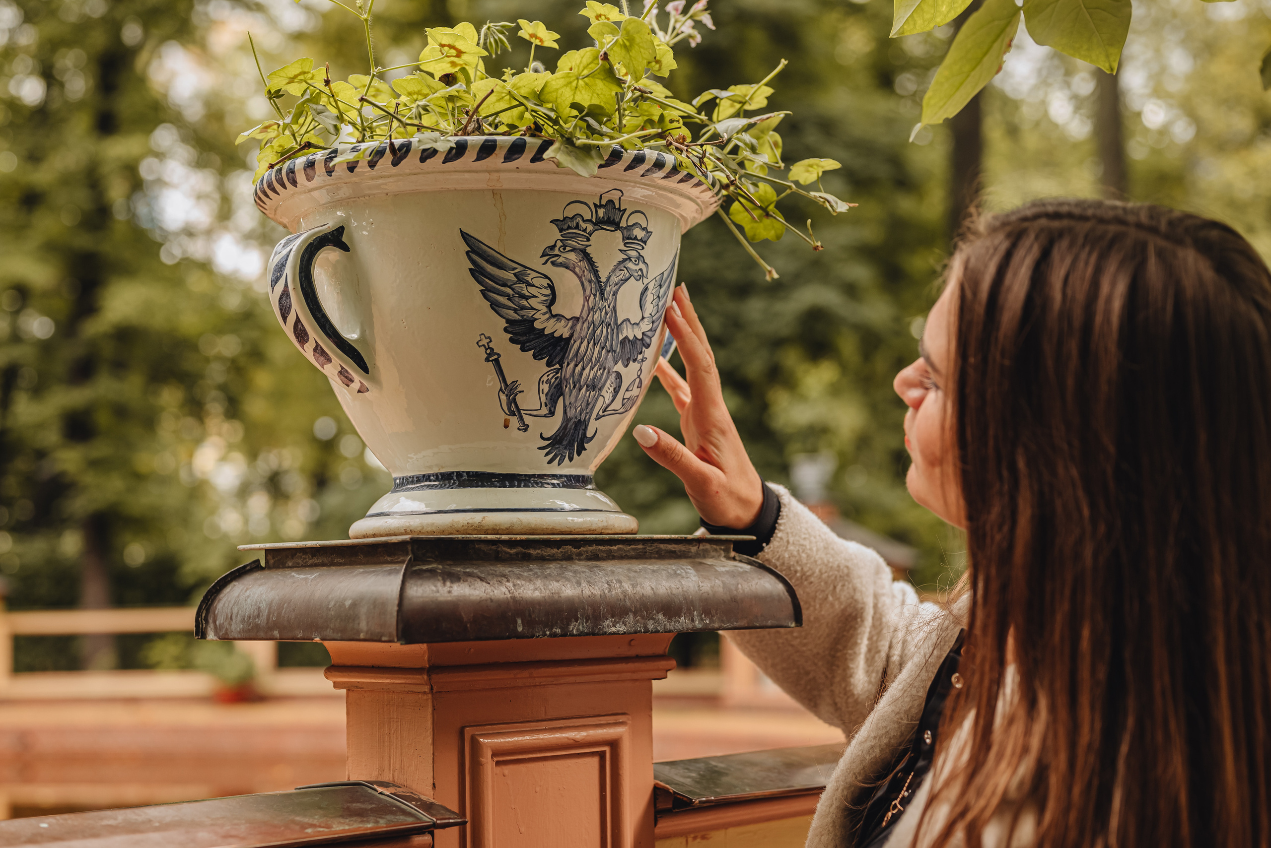 Осенняя прогулка в Летнем саду. Семейный фотограф Ира Шашова Санкт-Петербург