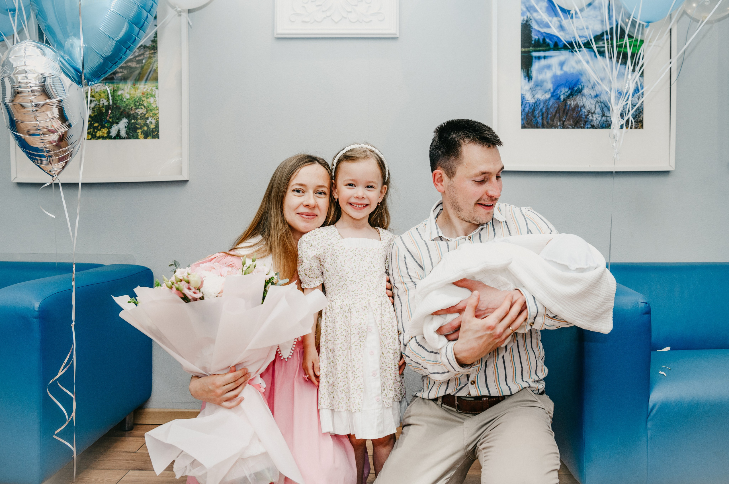 Выписка Ивана. Фотограф на выписку из роддома в Москве и МО
