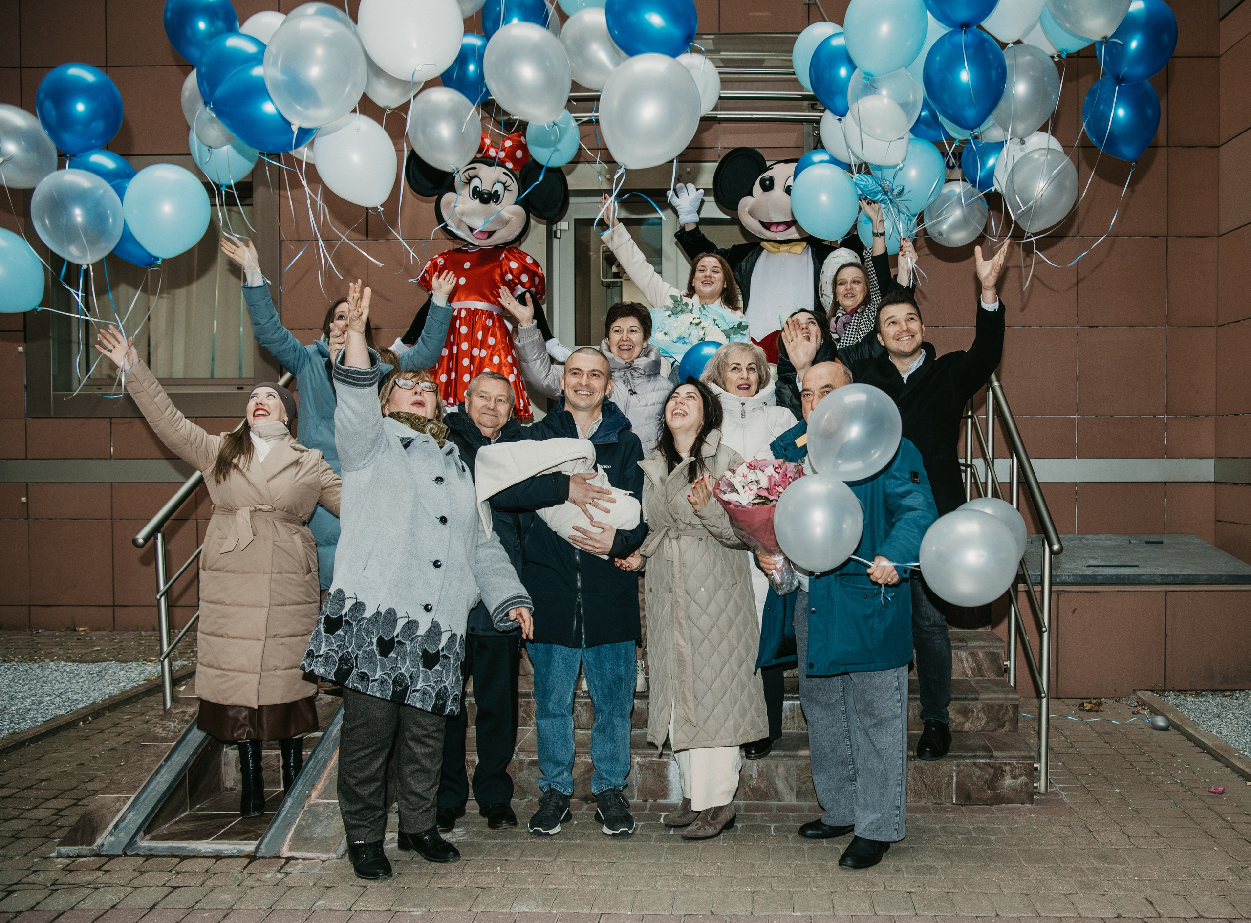Выписка Назара. На Севастопольском. Фотограф на выписку из роддома в Москве и МО