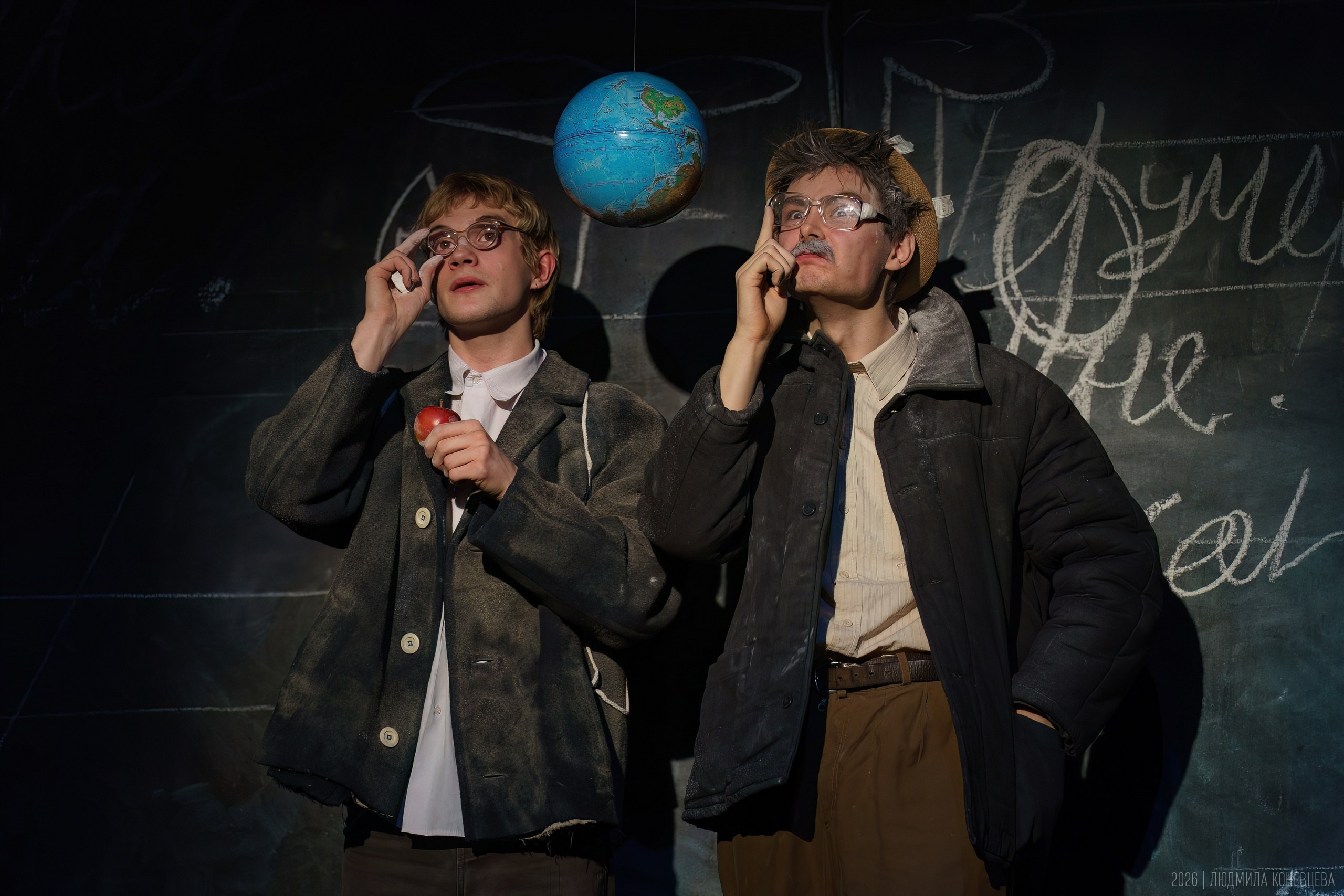 Спектакль «Школа для дураков», ГИТИС, мастерская Олега Кудряшова. Режиссер Ксения Горяинова. Театральная фотография