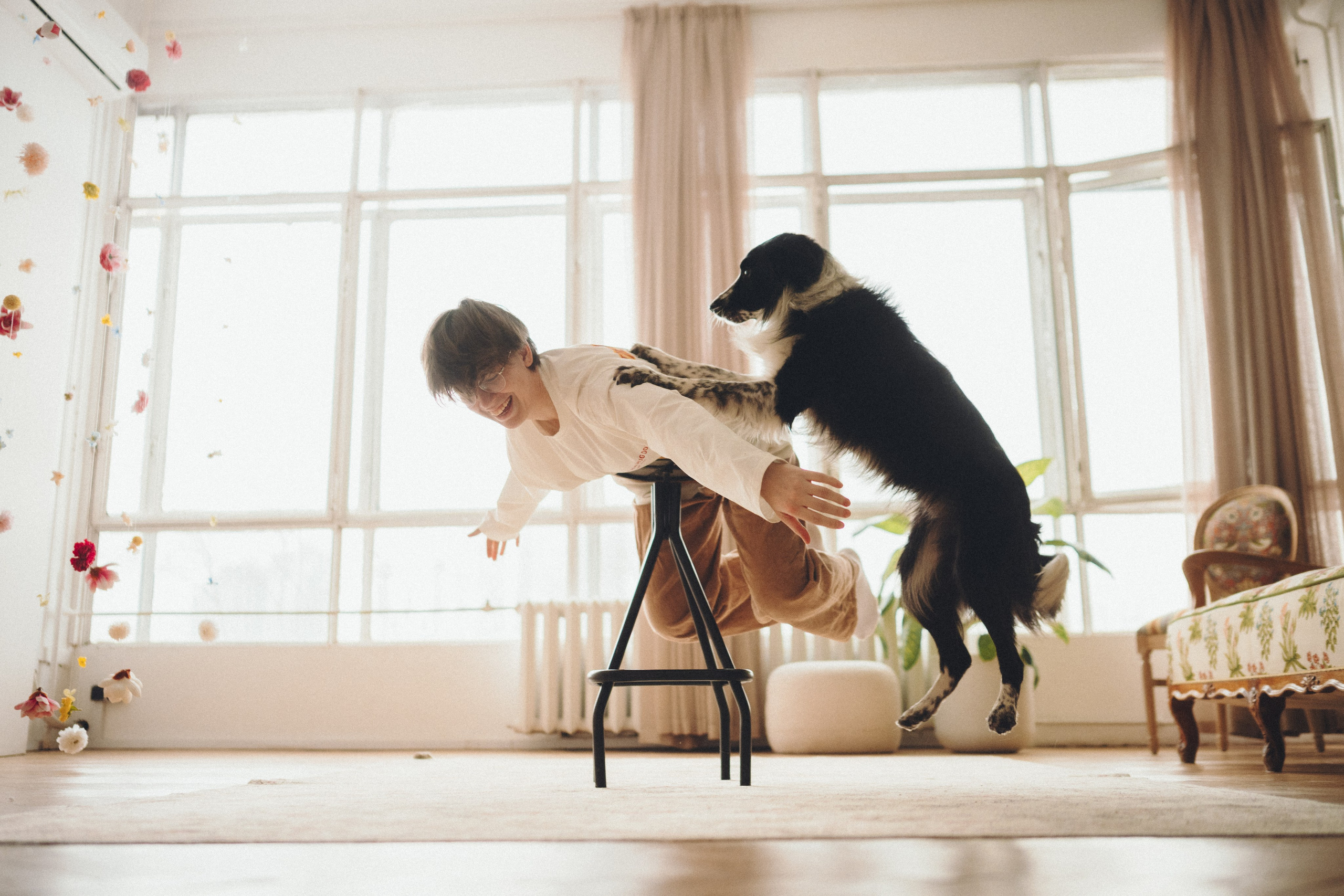 Настя и Рэги. Семейный фотограф анималист Ананьева Мария — Москва