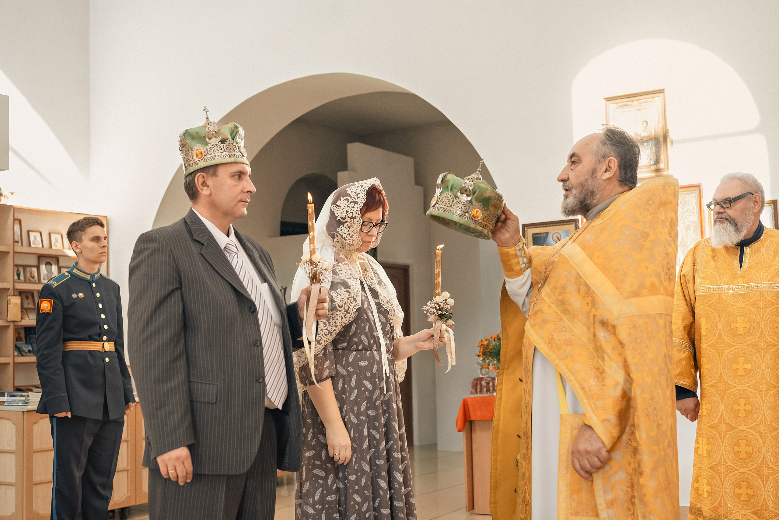 Венчание. С. Нежинка. Церковный фотограф на Таинство Крещения и Венчания в Оренбурге и Оренбургской области Екатерина Белкина