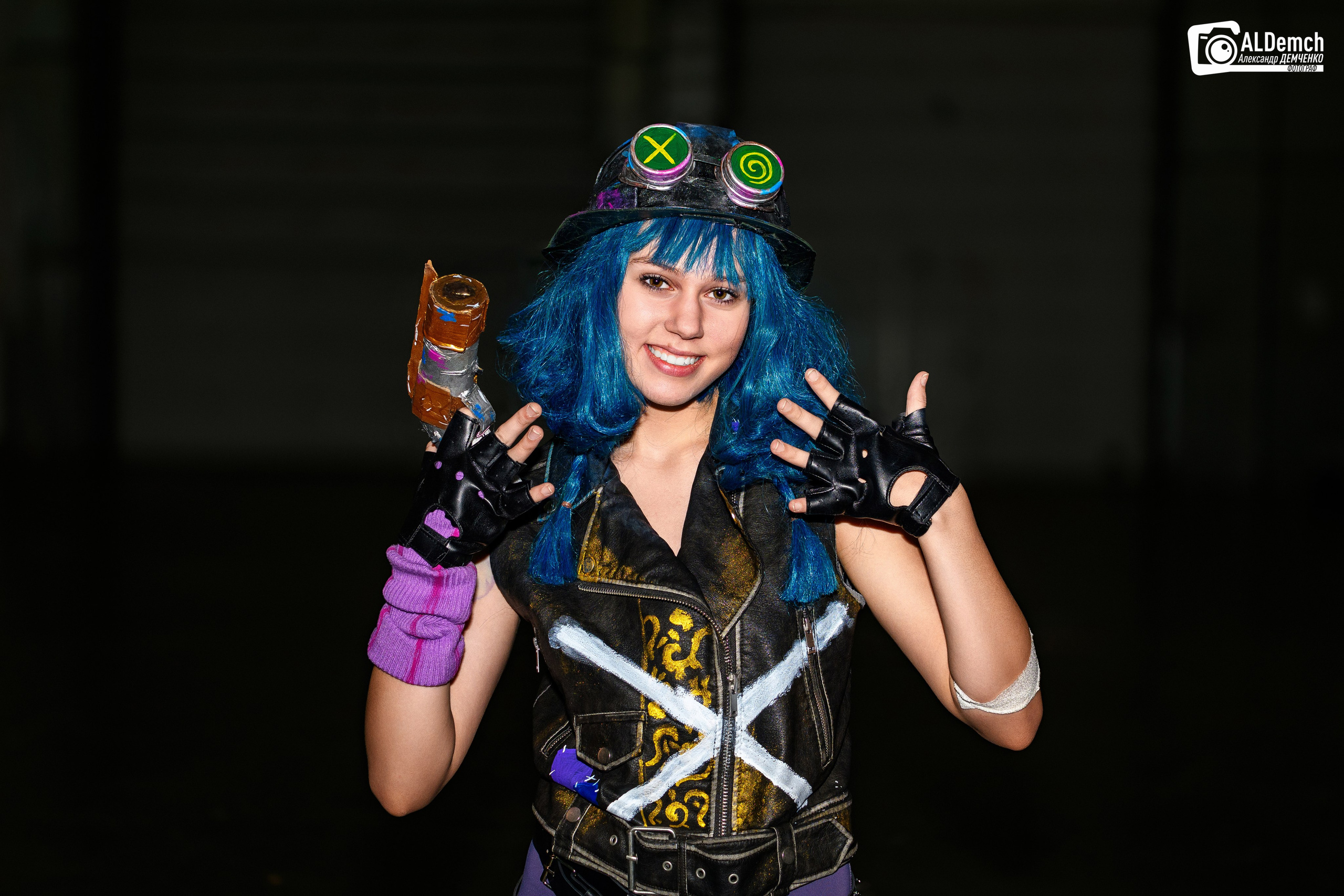 Аркейн, Ви, Джинкс, Лига Легенд фотосессия косплея в Москве
