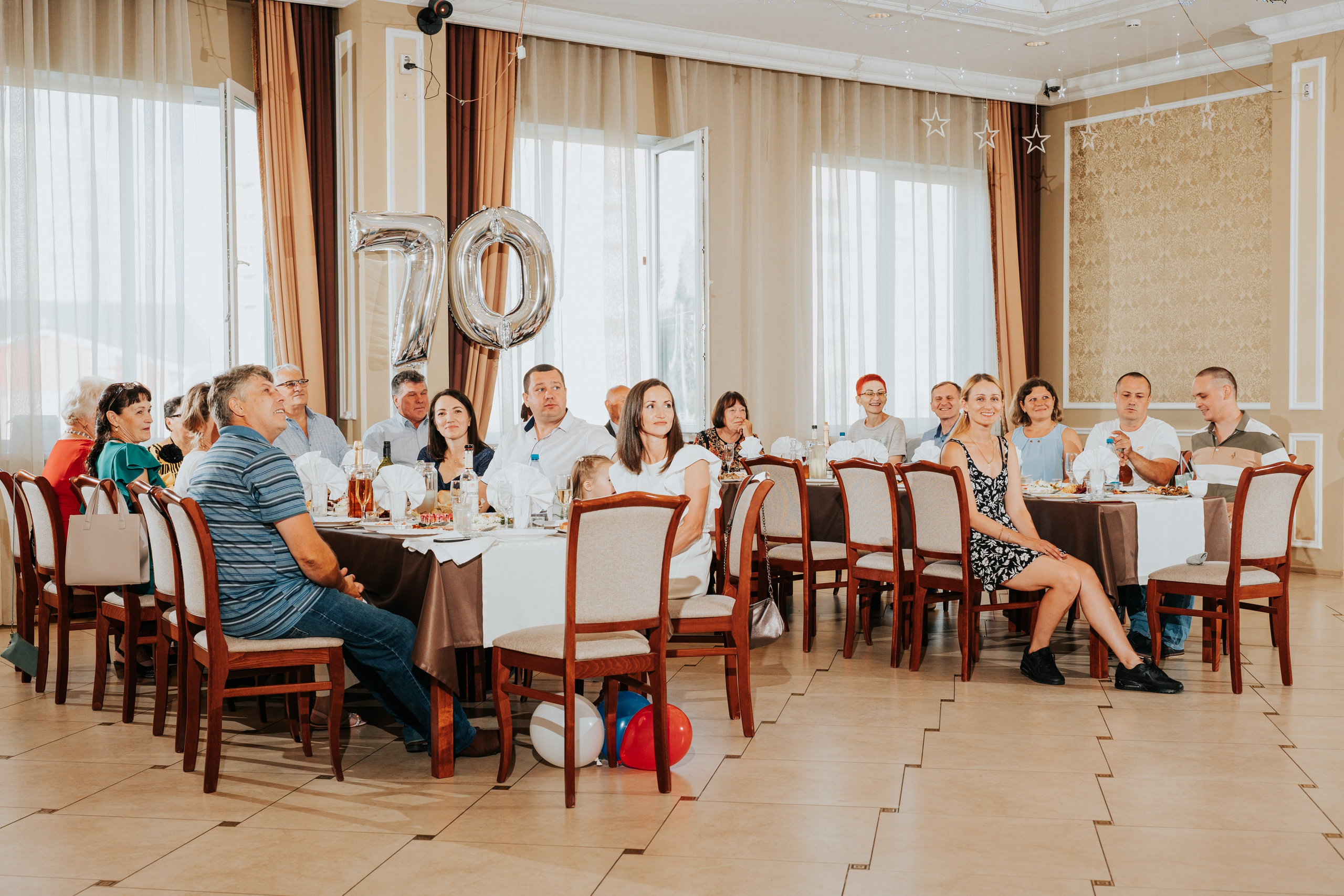 Юбилей 70 лет. Репортажный фотограф Красноярск