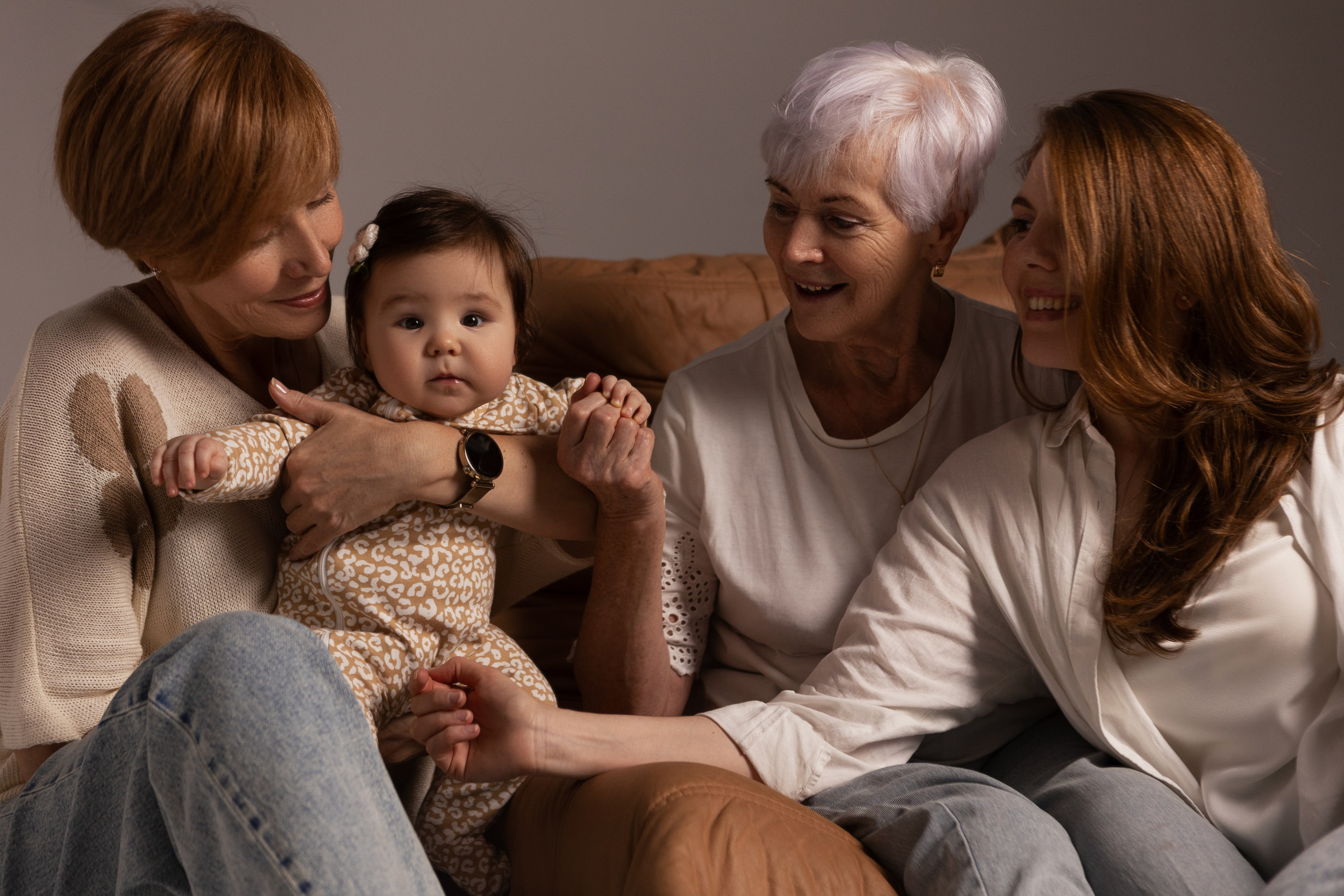 4 поколения. Фотограф Алина Кучумова