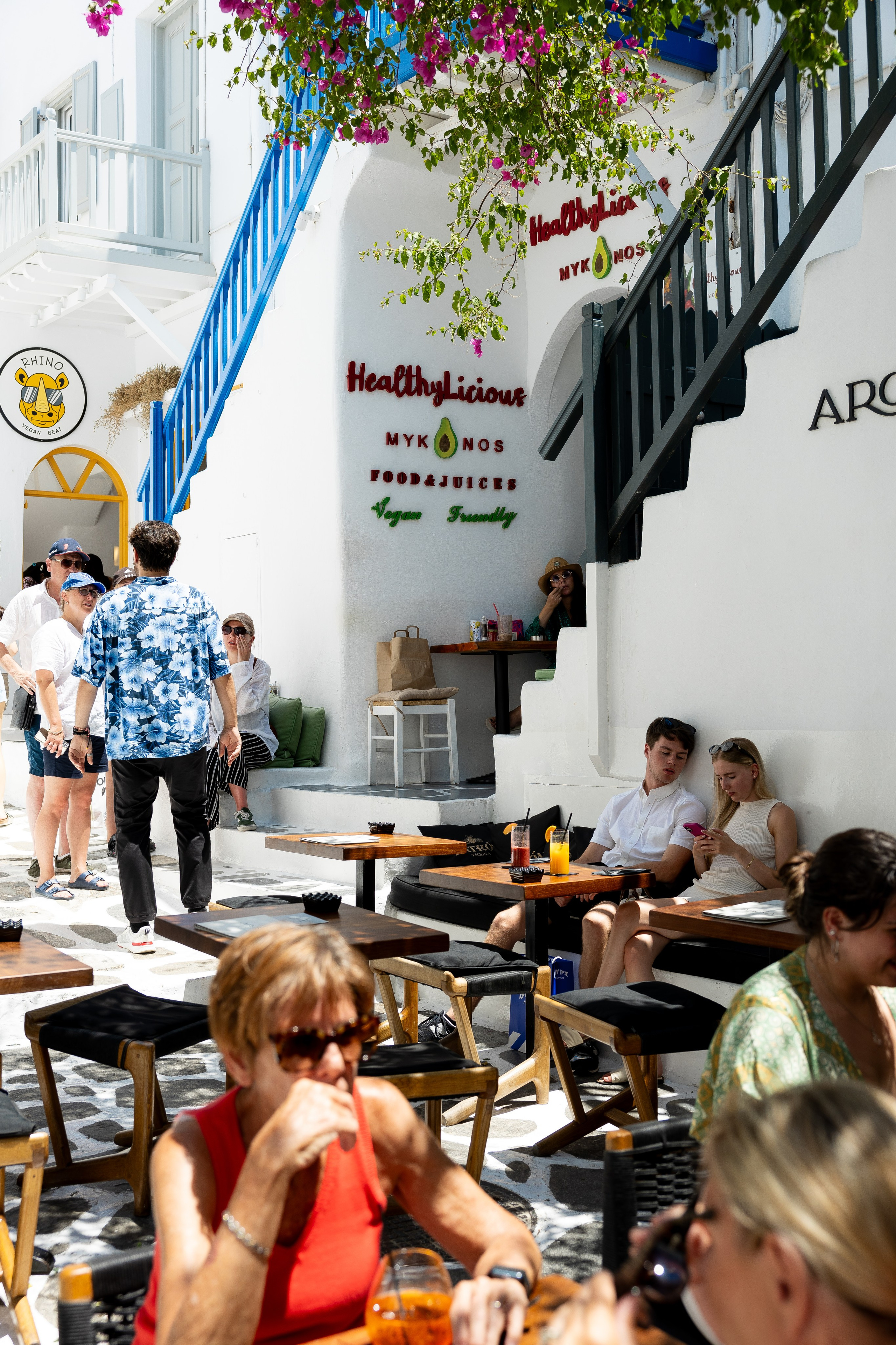 Миконос. Фото департамент круизного лайнера Астория Гранде