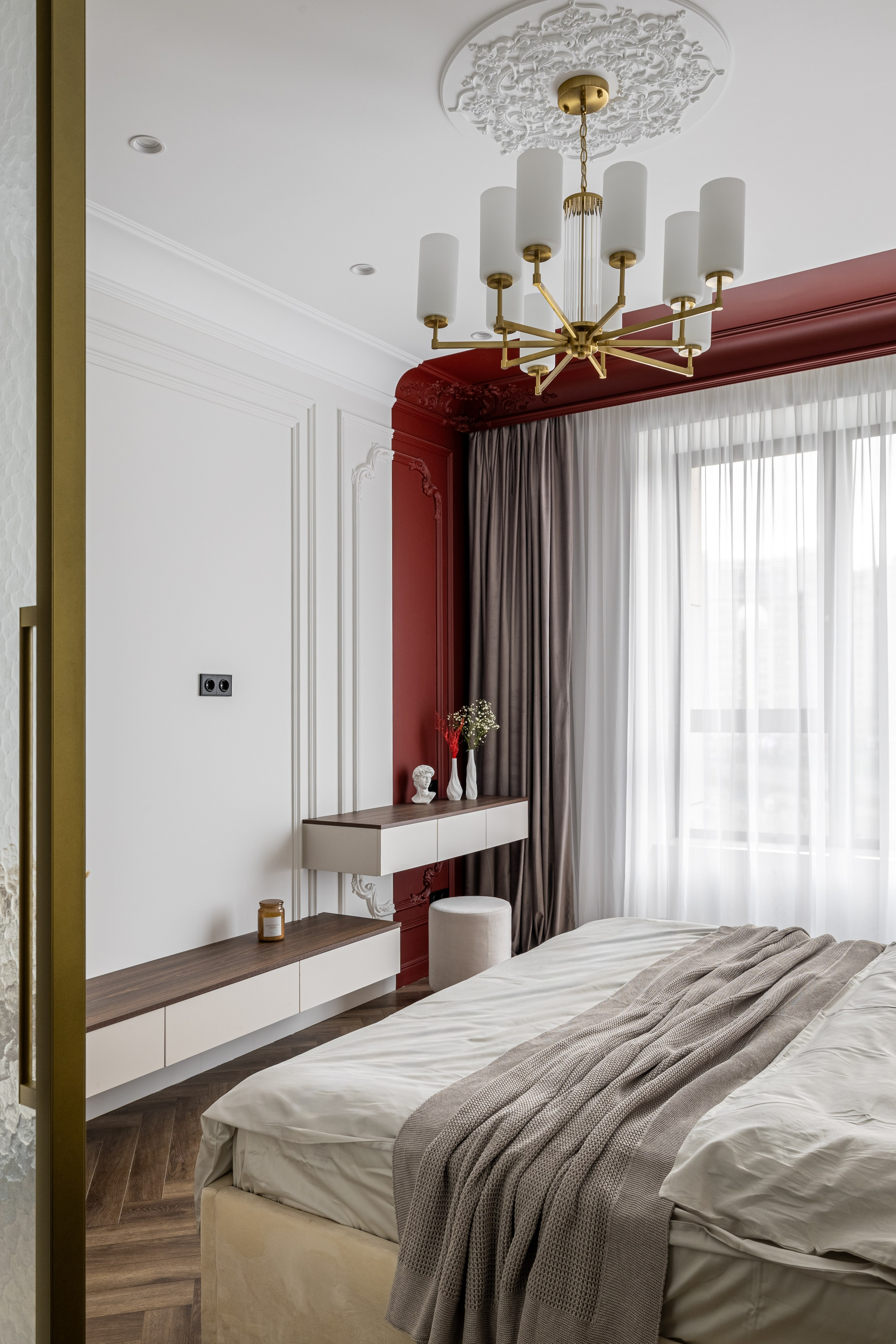 Неоклассика с винными акцентами. ЖК «Will Towers». Veselinskiy| Интерьерный фотограф | Москва