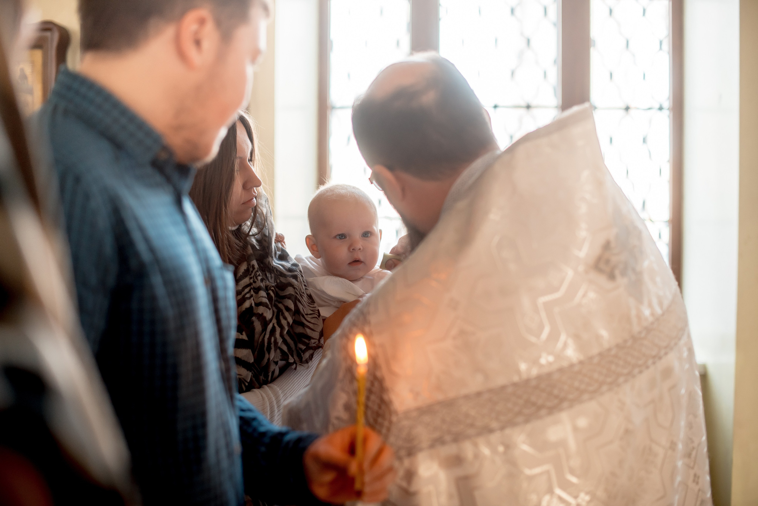 Крещение Максима. Фотограф Мария Стрелкова