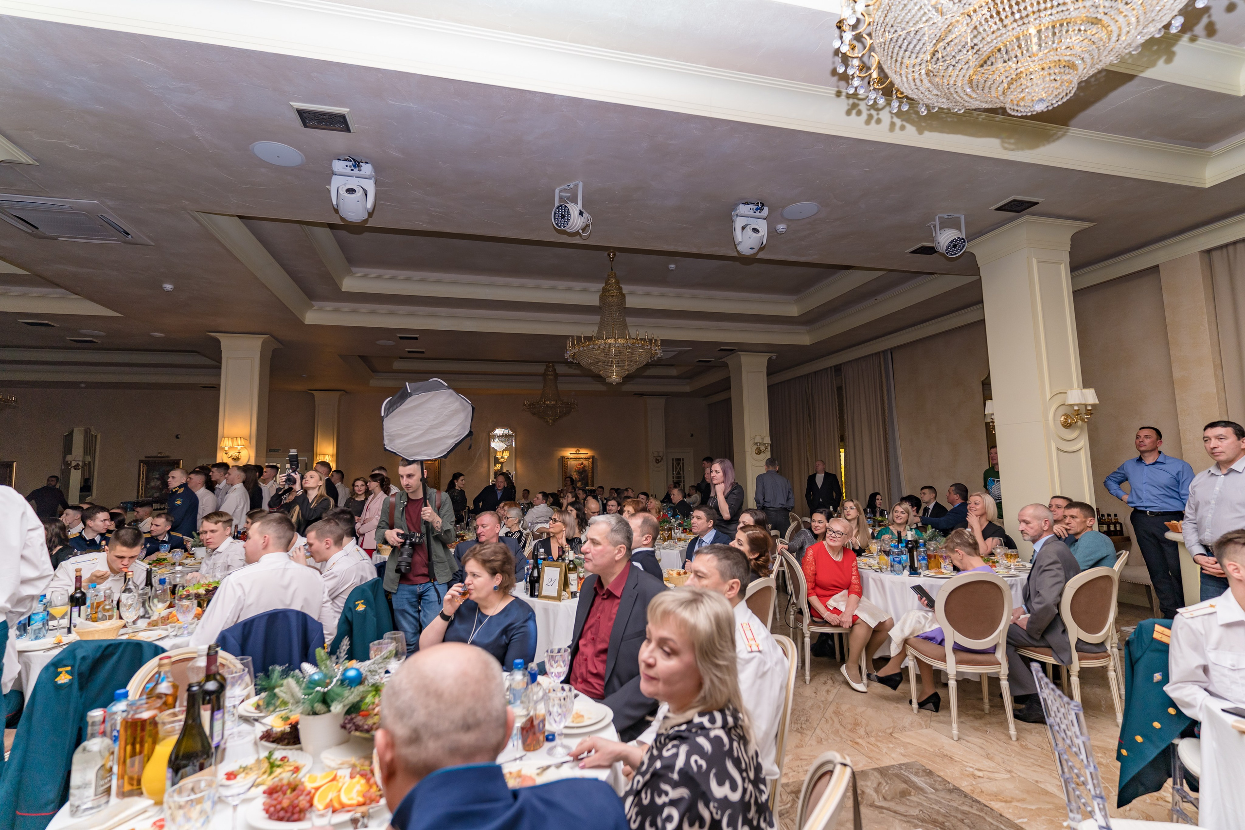 Фотосъемка выпуска военной академии и вручение дипломов