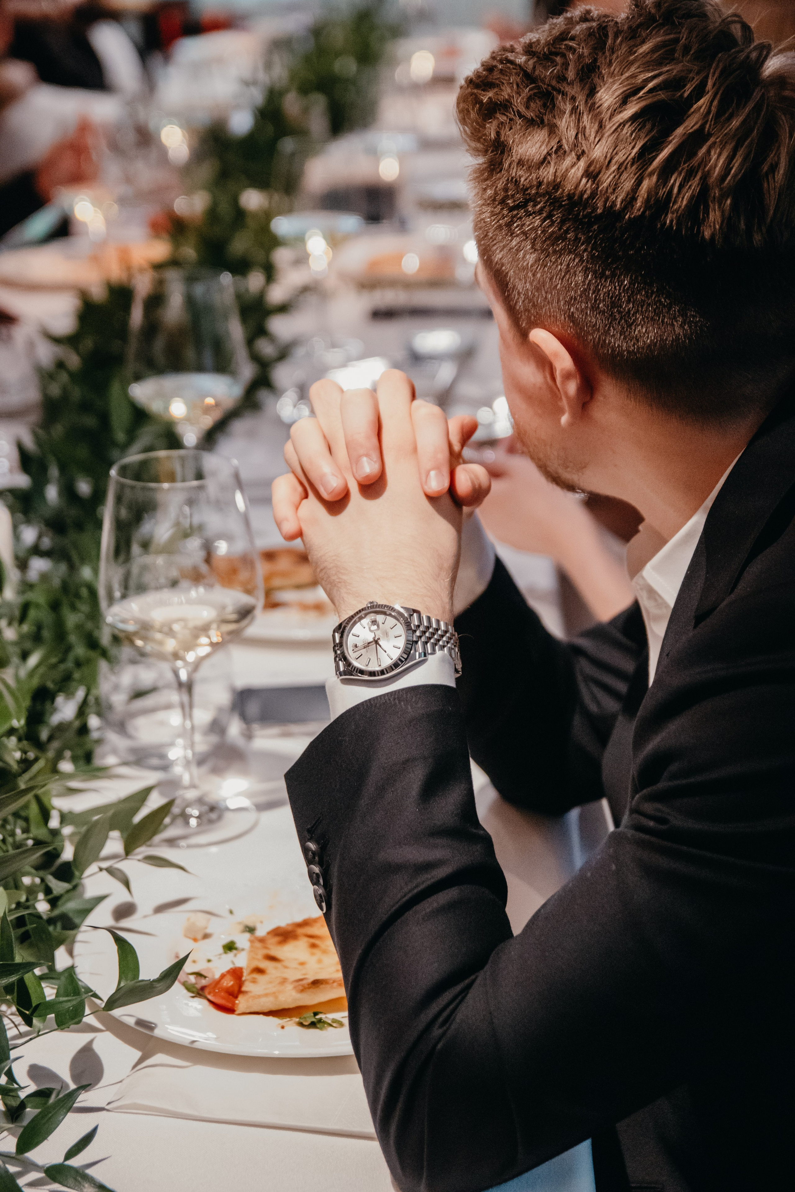 Свадебный ужин. Семейный фотограф в Москве