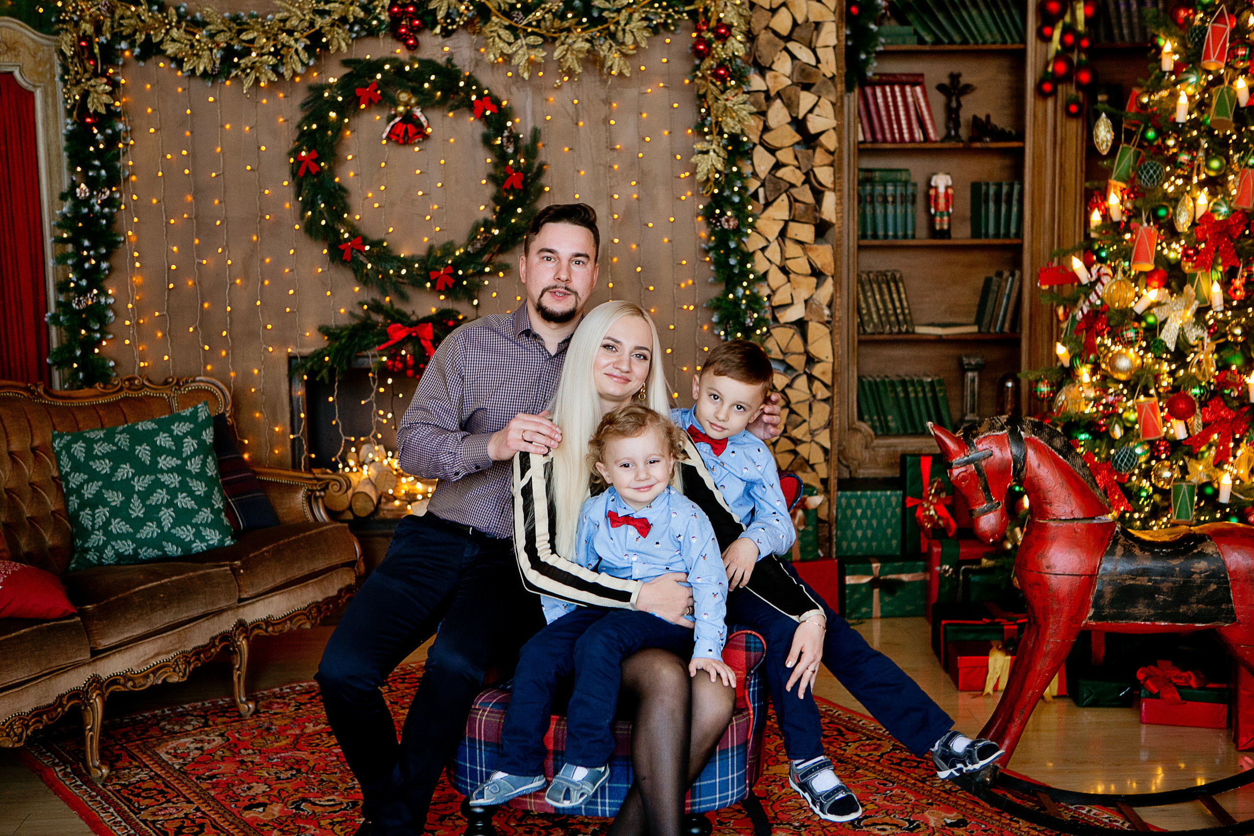 Новогодние съемки. Семейный, детский, newborn фотограф Москва,Московская обл Алла Риэр