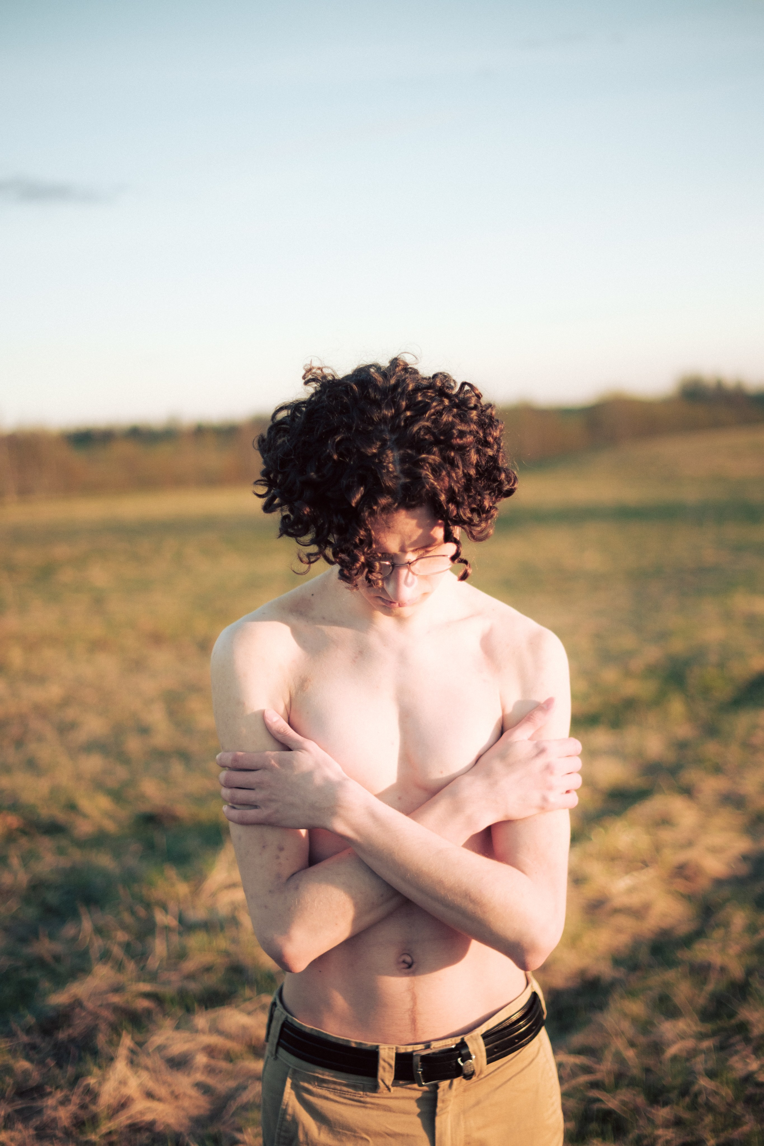 Андрей. Съёмка в поле. Lickord