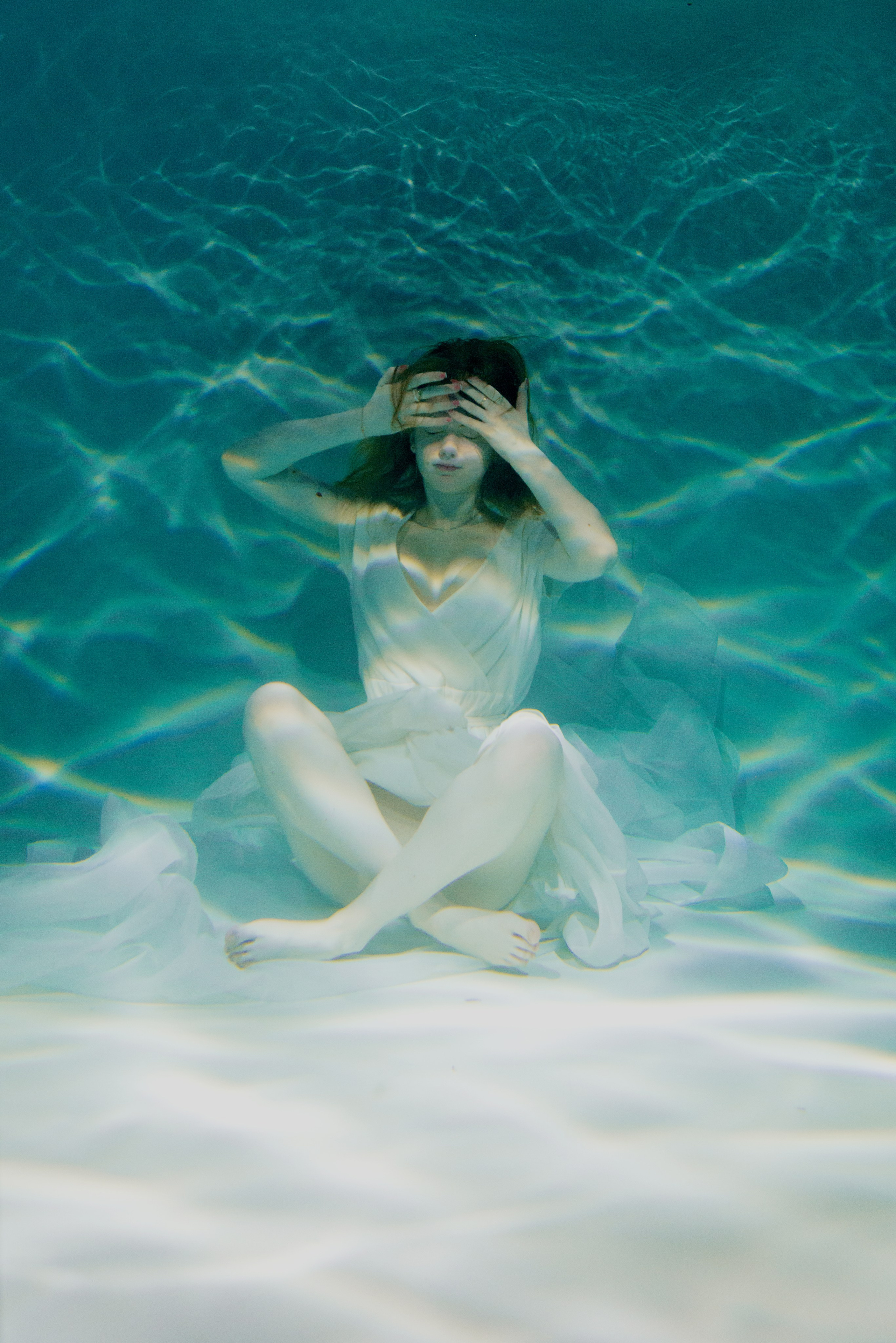 Под водой. Фотограф и дизайнер в Москве Екатерина Лобачева