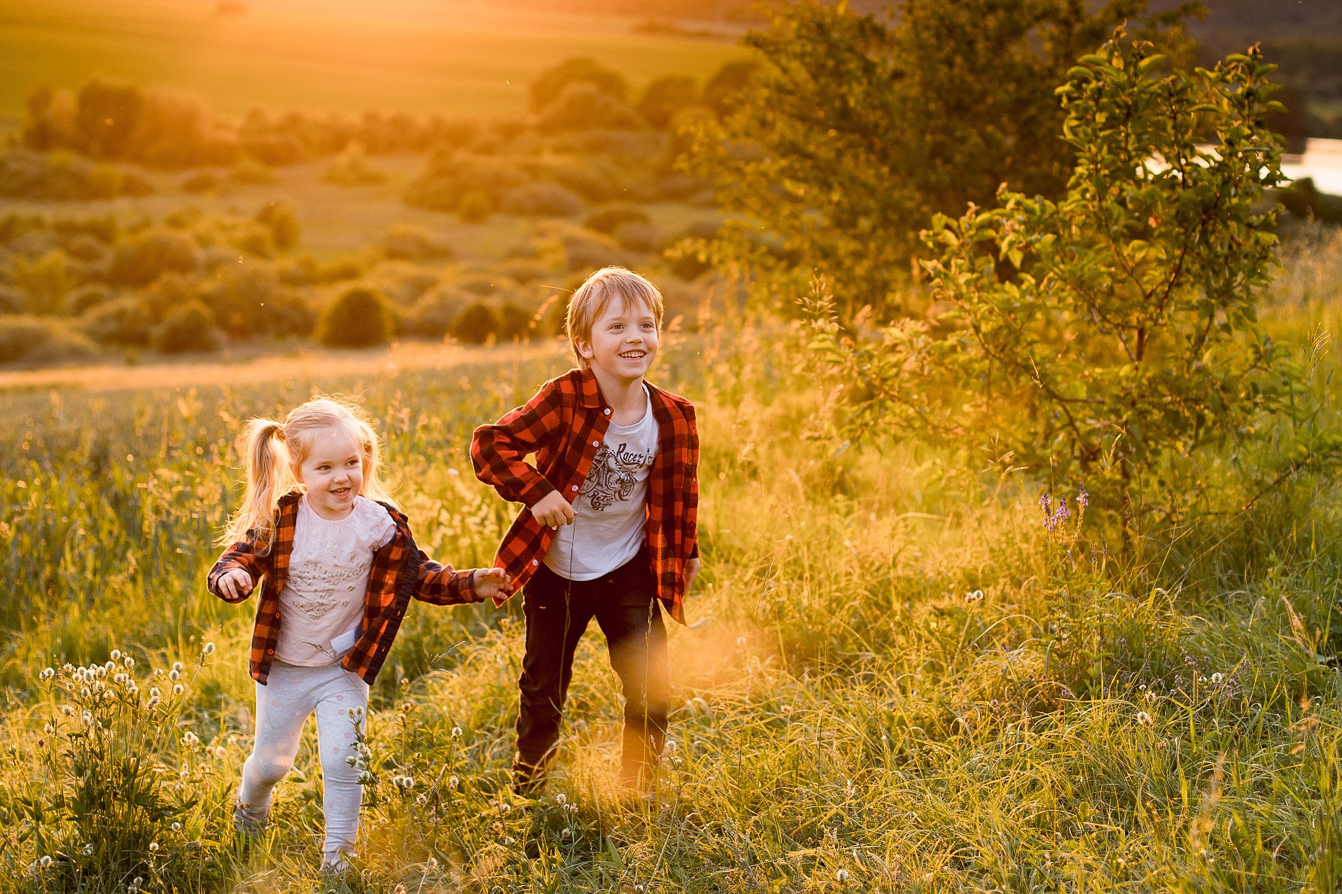 На закате. Семейный фотограф в Пензе Мария Левина