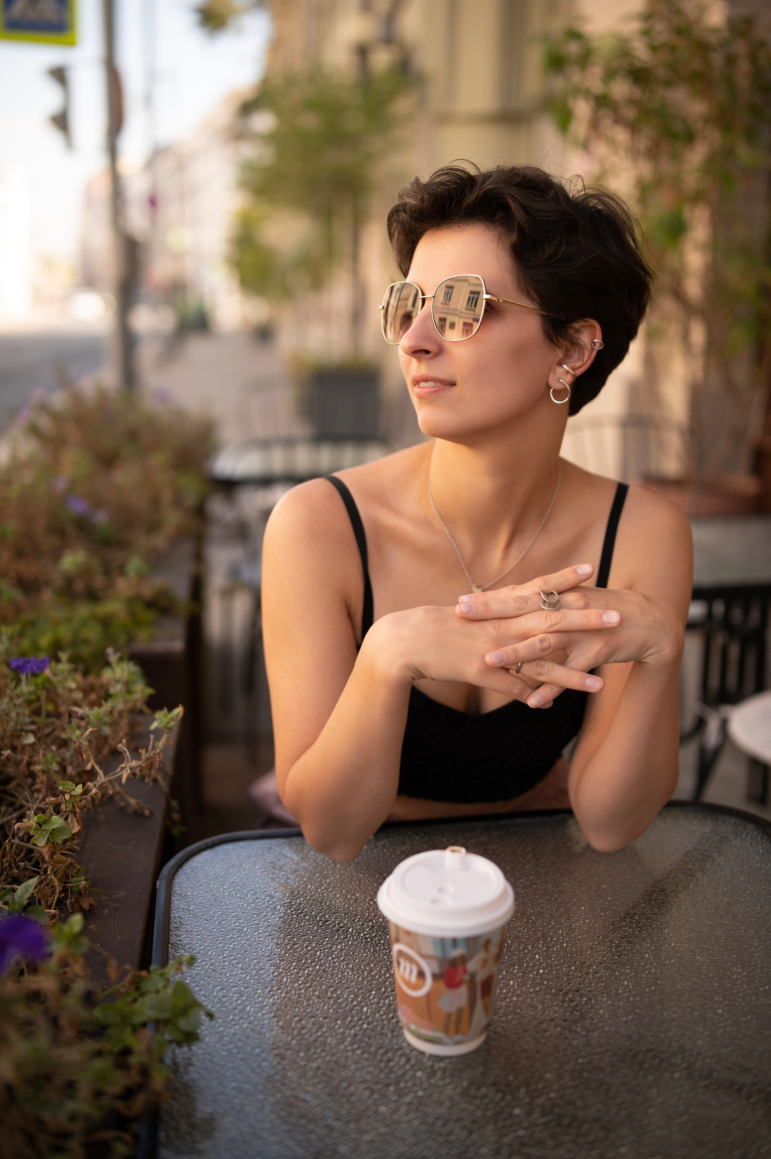 Женский портрет в городе. Семейный и детский фотограф в Москве Анна Оськина