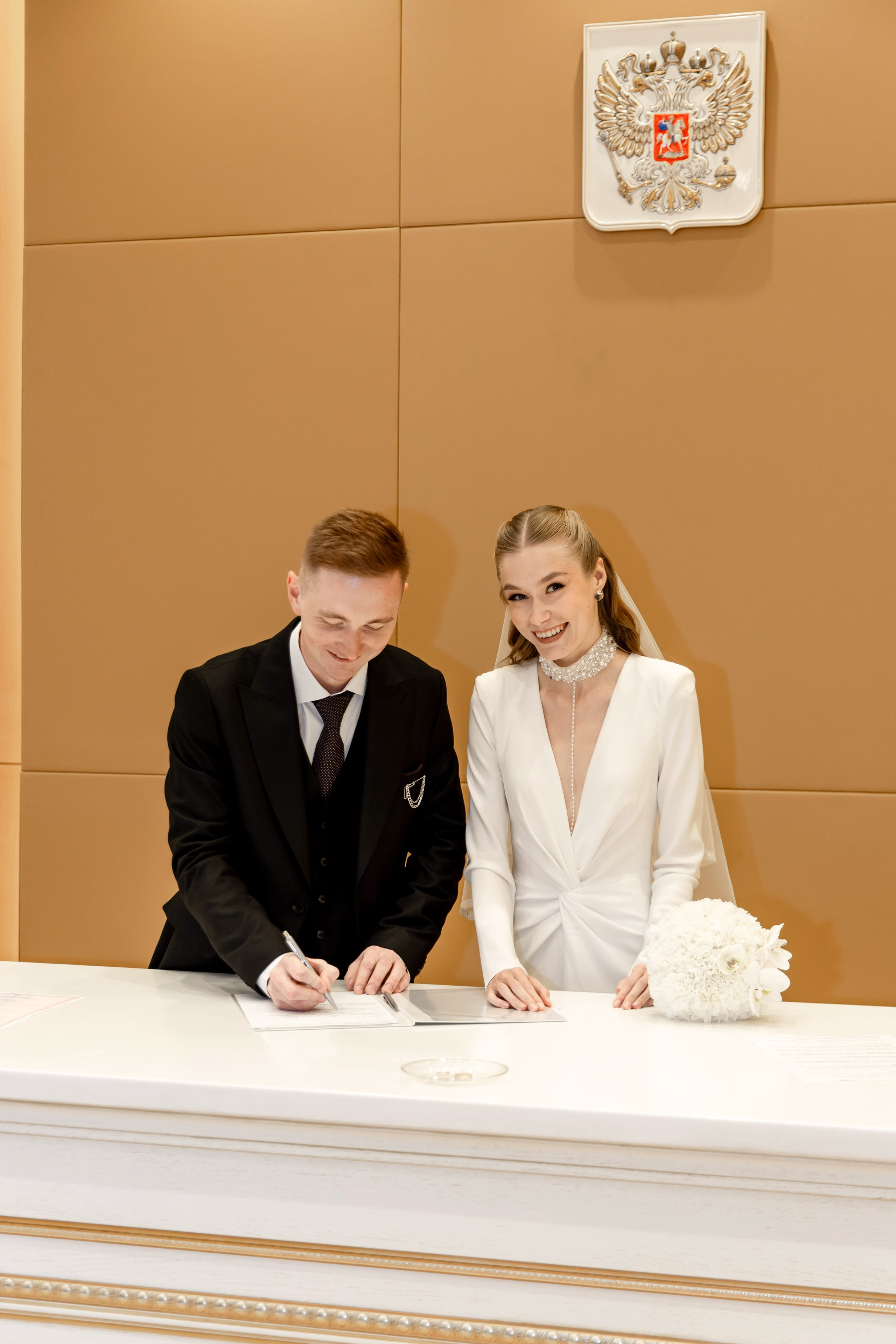 Выездная регистрация + Барвиха + банкет. Свадебный и семейный фотограф в Москве Диана Левченко