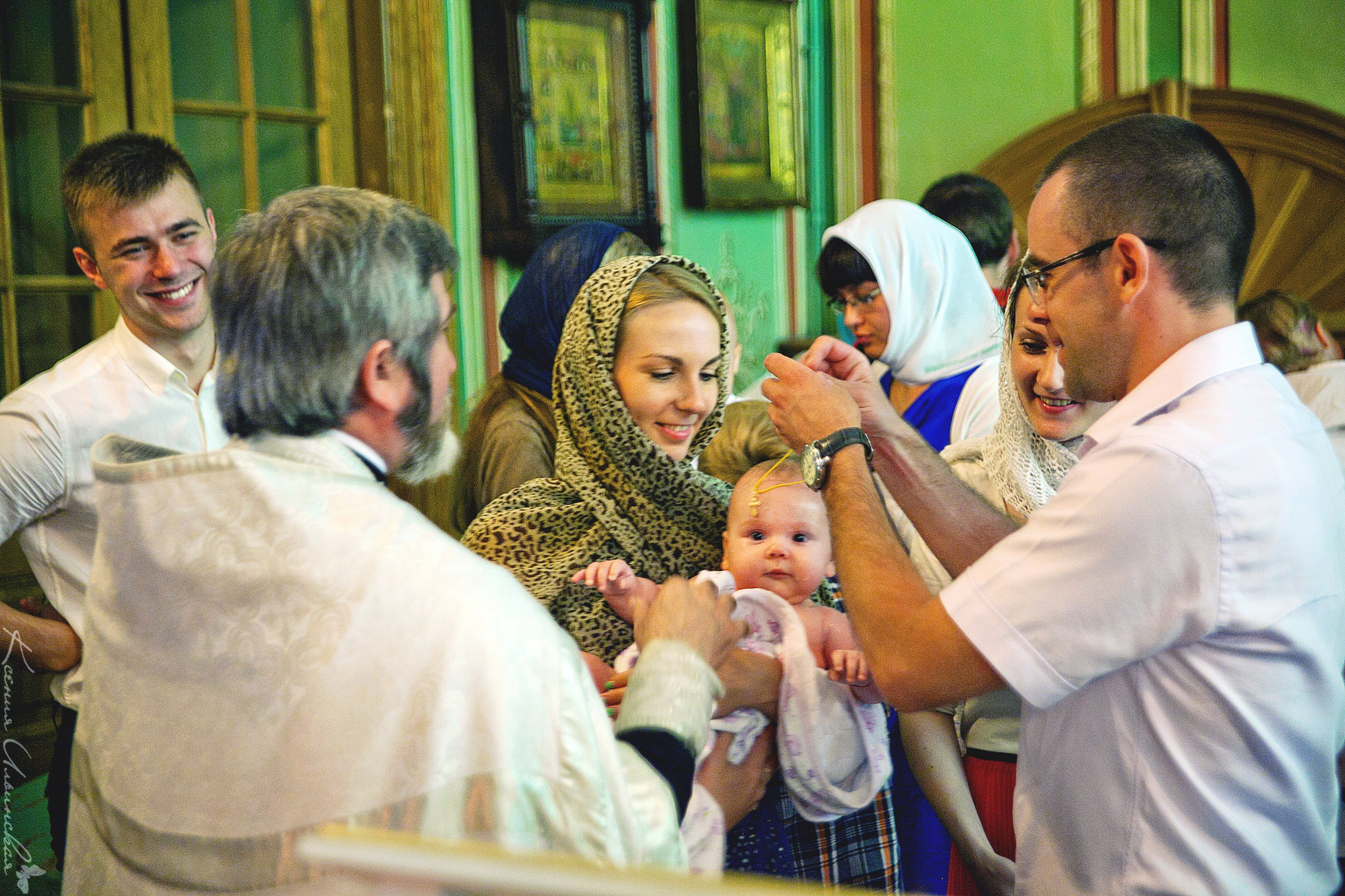 Крещение — фотосессия крестин в Санкт-Петербурге. Фотограф из Санкт-Петербурга Ильинская Ксения