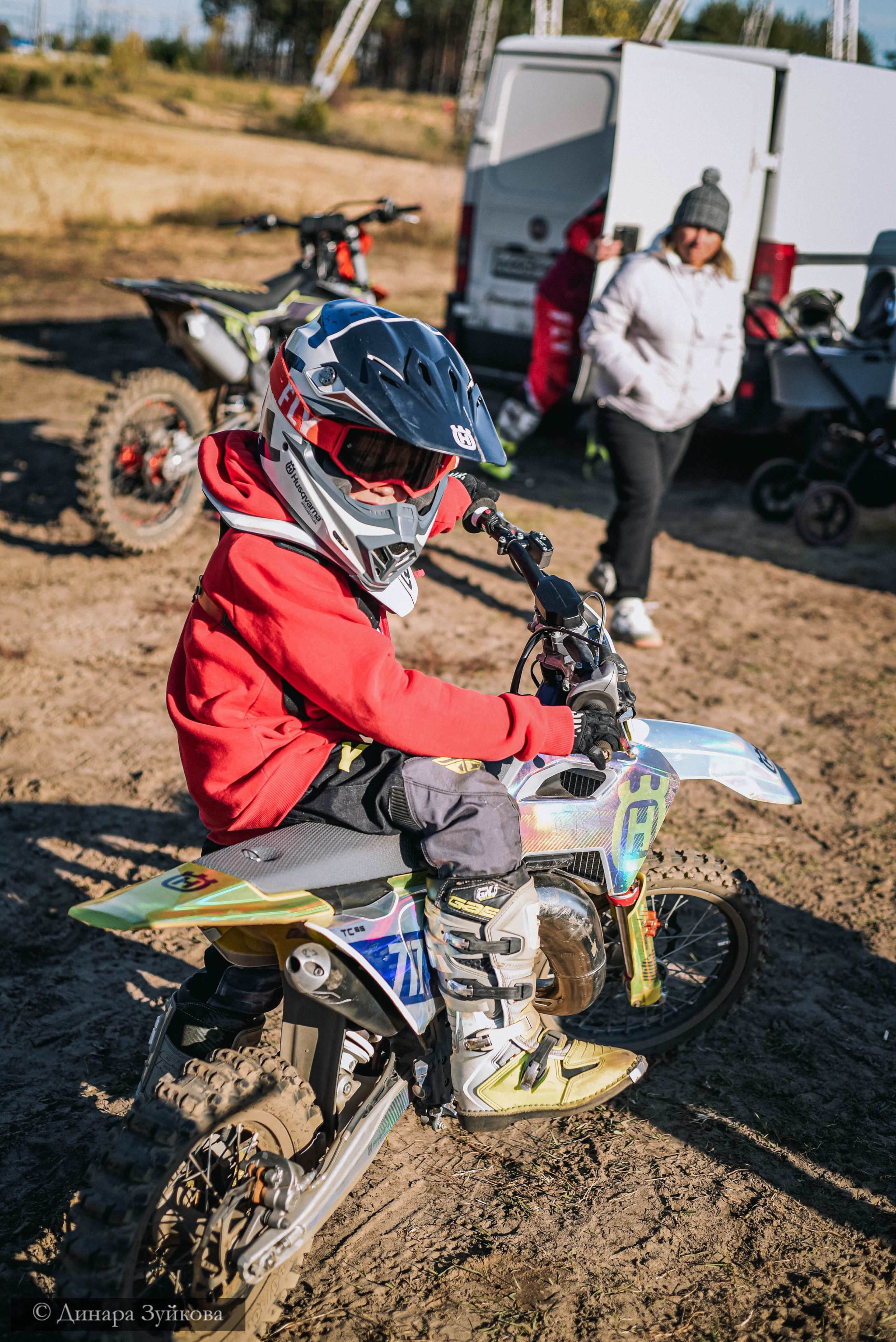 Тренировка по мотокроссу. Мотофотограф в Нижнем Новгороде Динара Зуйкова