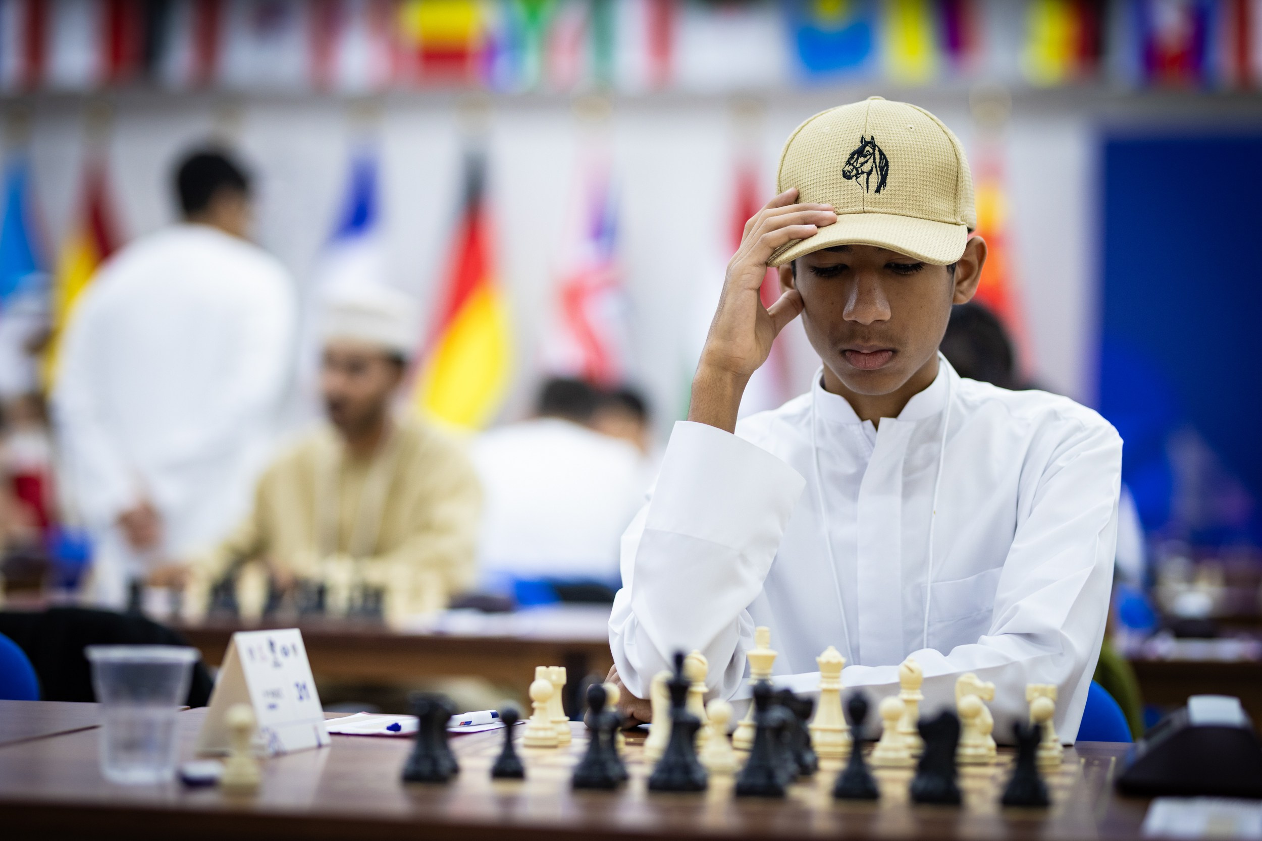 2025.08.27 1st. FUJAIRAH GLOBAL Chess Championship — Round3. Фотограф Анна Штурман (репортажная съёмка любых событий и мероприятий) Anna Shtourman photographer