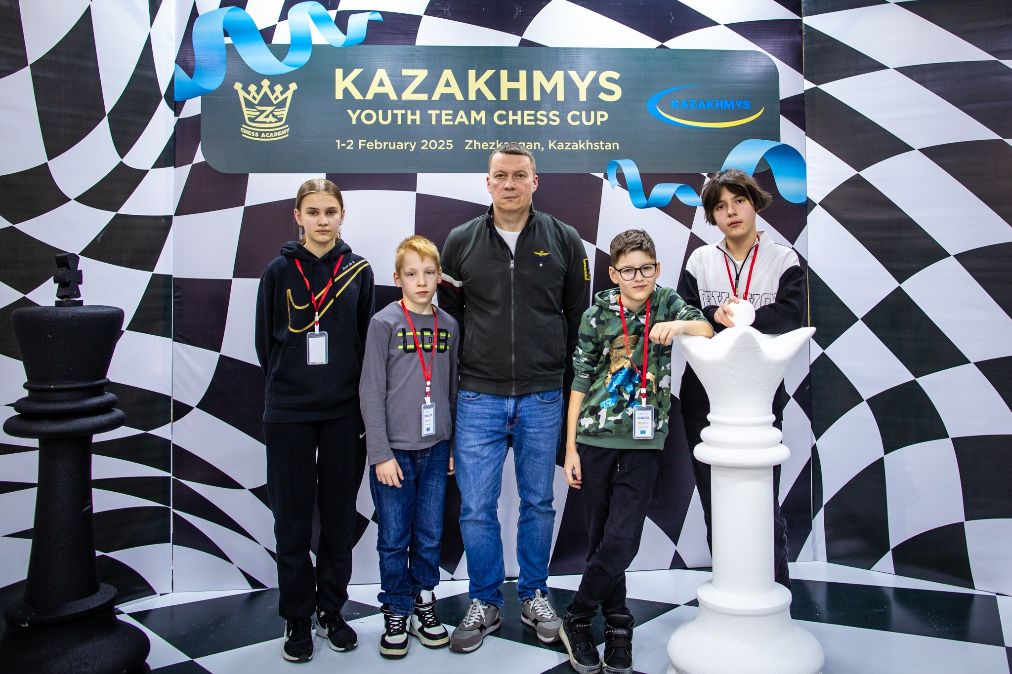 2025.02.02 KAZAKHMYS Youth Team Chess CUP 2025 — Day2_Teams. Фотограф Анна Штурман (репортажная съёмка любых событий и мероприятий) Anna Shtourman photographer