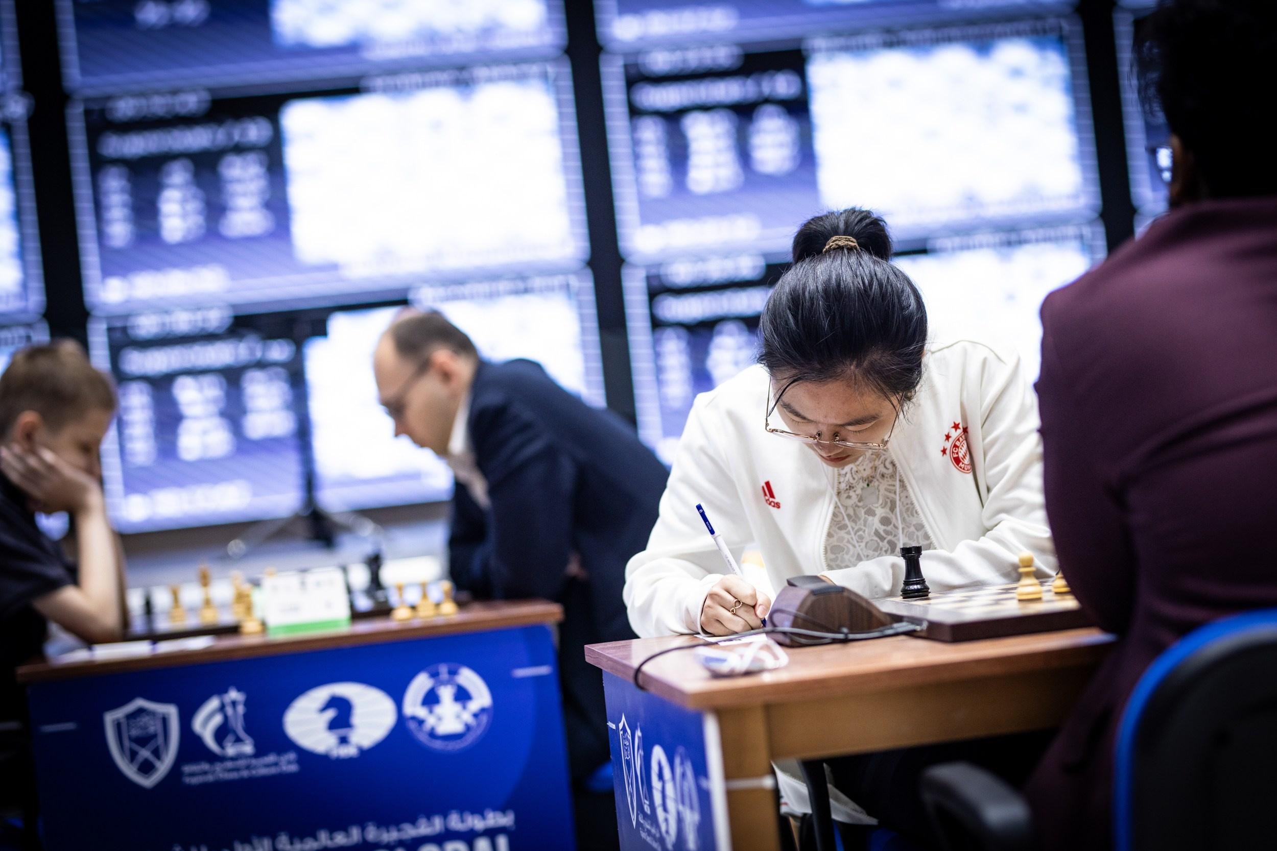 2025.08.28 1st. FUJAIRAH GLOBAL Chess Championship — Round5. Фотограф Анна Штурман (репортажная съёмка любых событий и мероприятий) Anna Shtourman photographer
