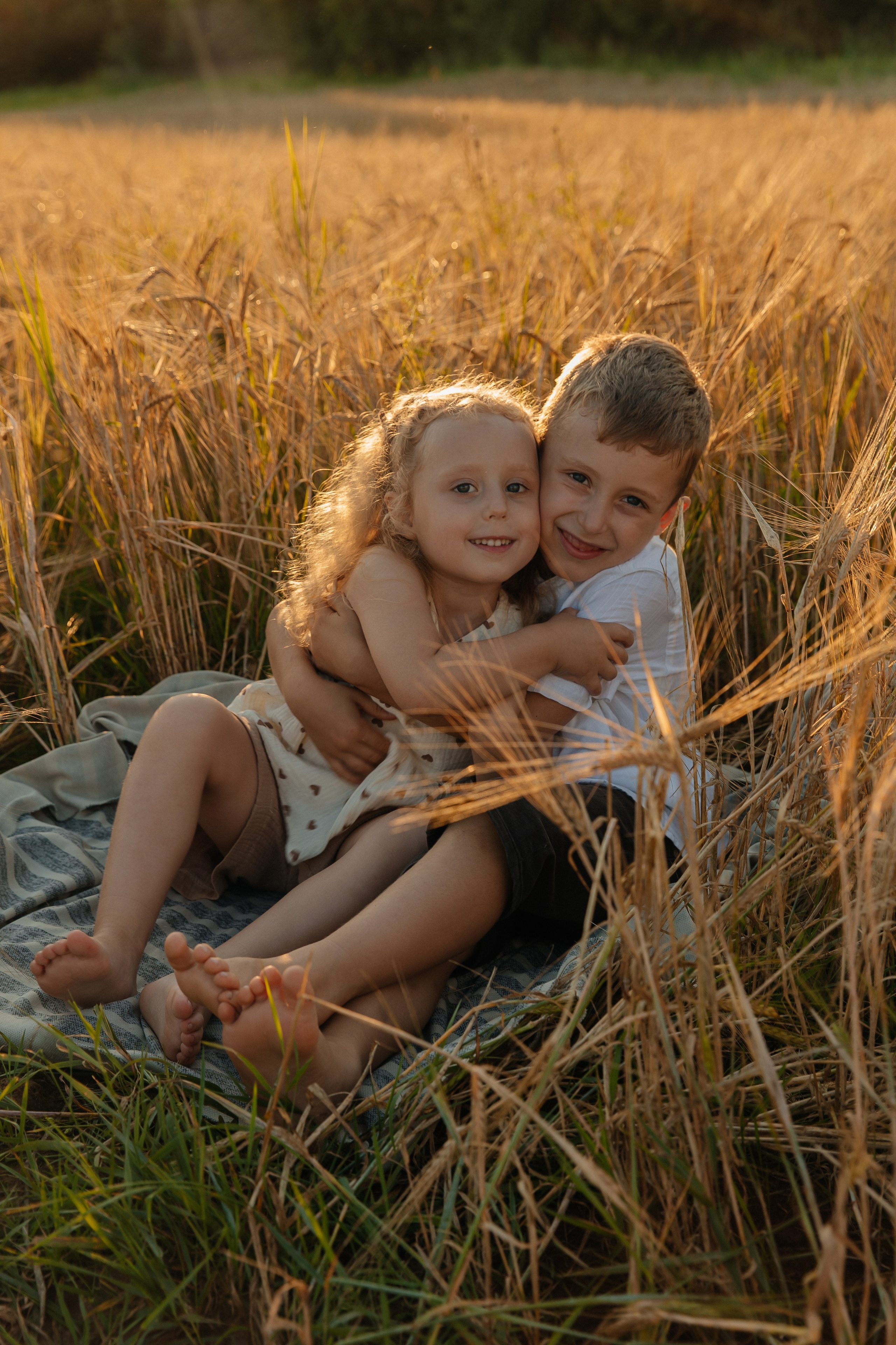Дима Алёна Добромир и Стеша. Семейный фотограф Москва