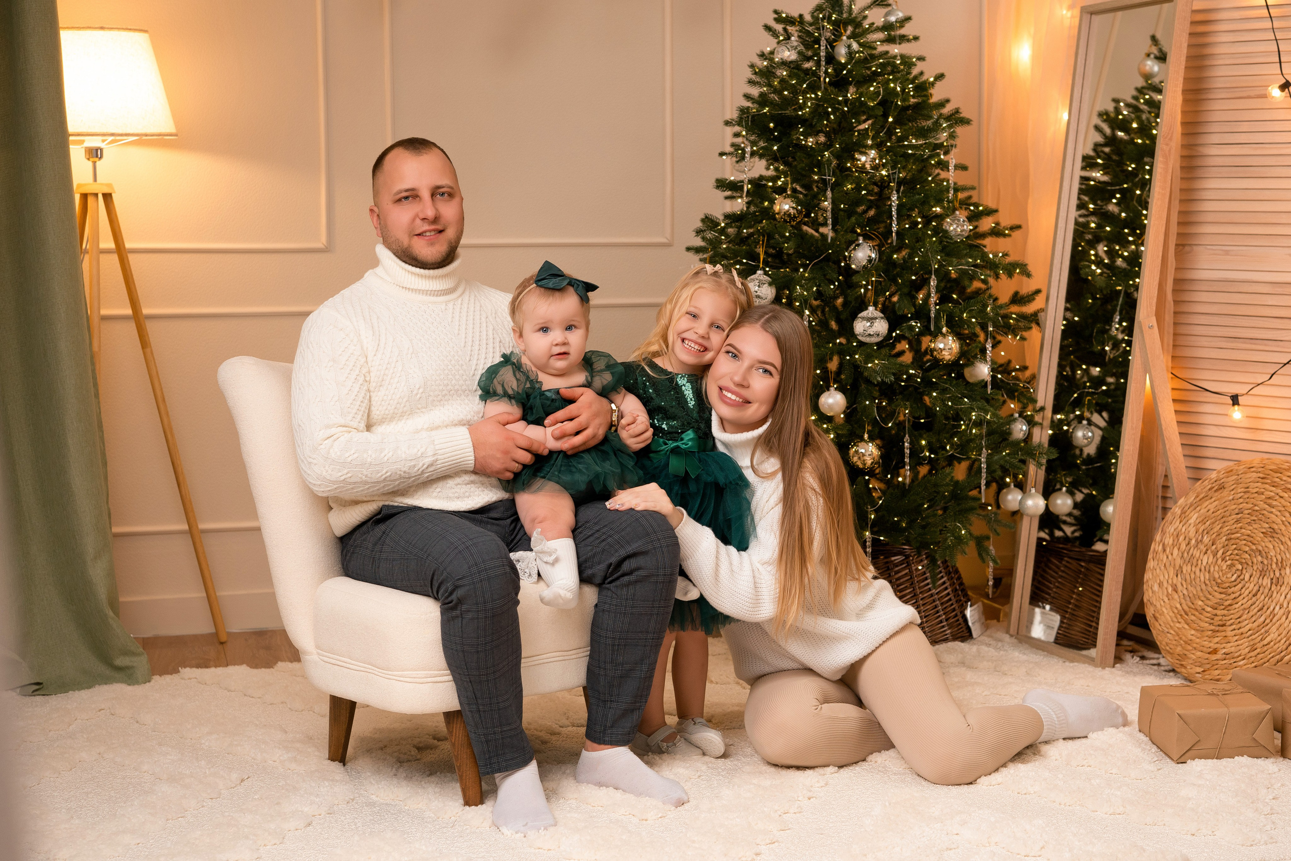 Новогодний 2024-2025. Фотограф новорожденных г. Рязань, детский и семейный фотограф