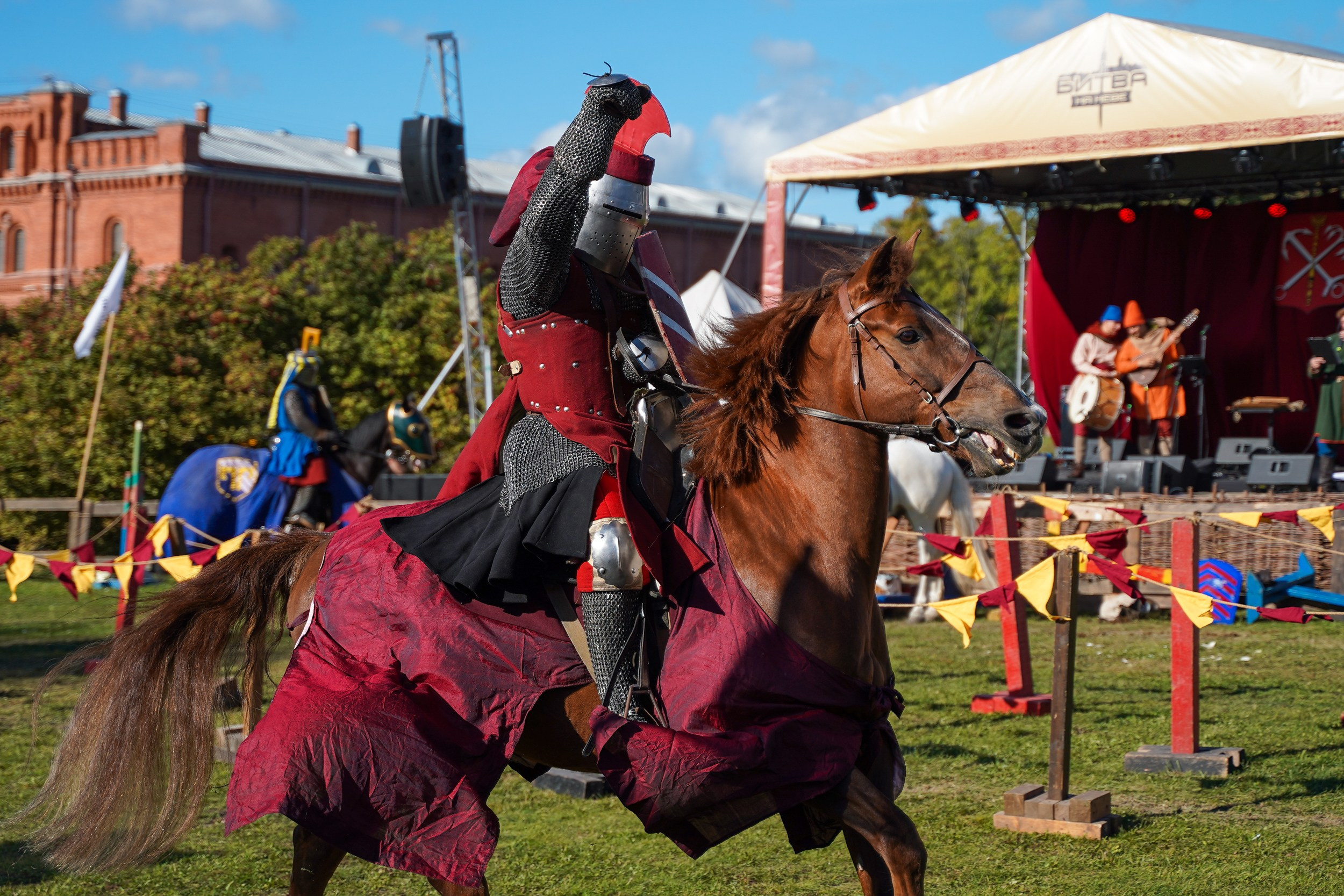 Рыцарский турнир в рамках фестиваля «Битва на Неве» Санкт-Петербург 2024 г. Фотограф-анималист, портретный фотограф в Чебоксарах Мария Садыкова
