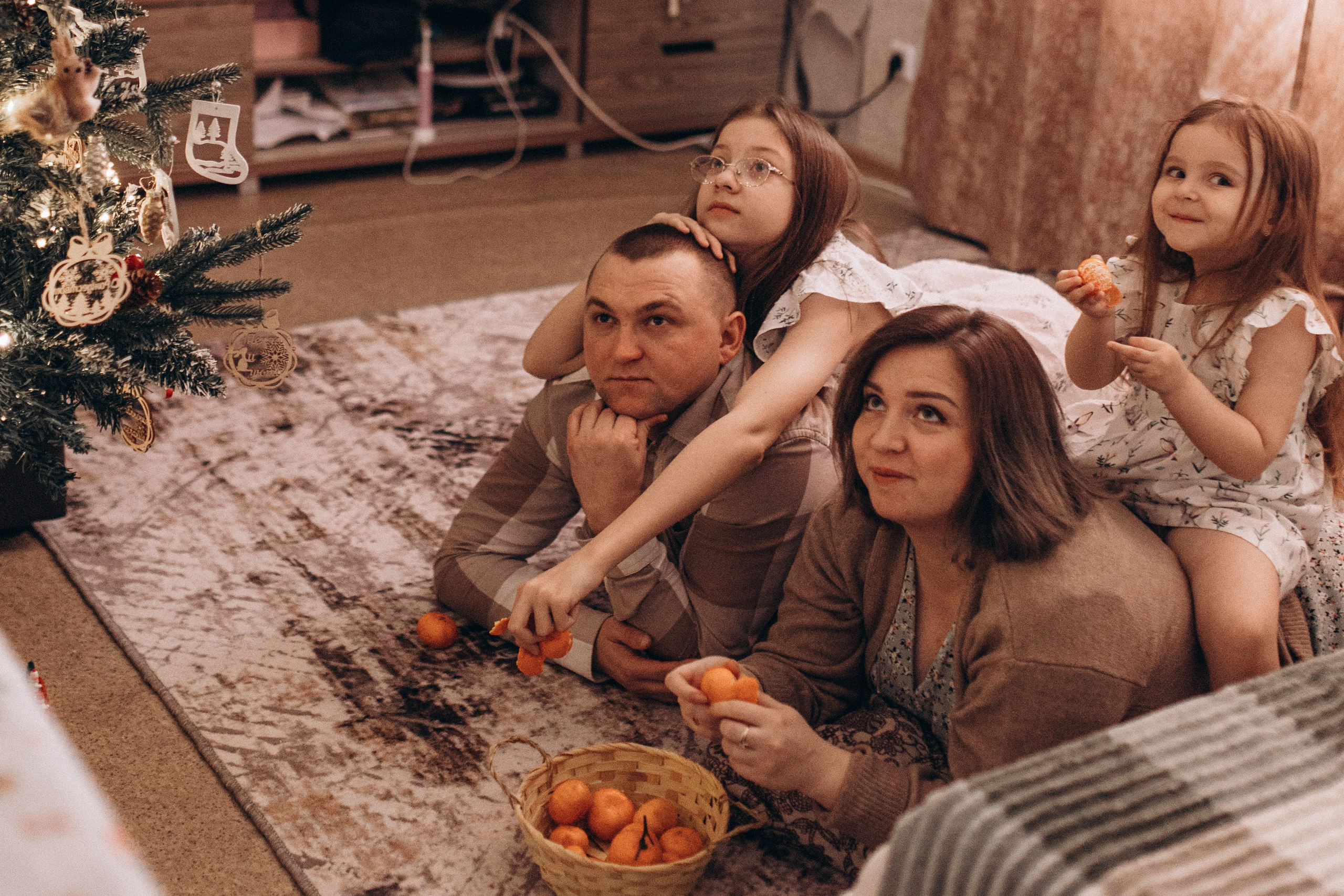 Домашняя сказка. Семейный фотограф lifestyle в Новосибирске Елена Шпилевая