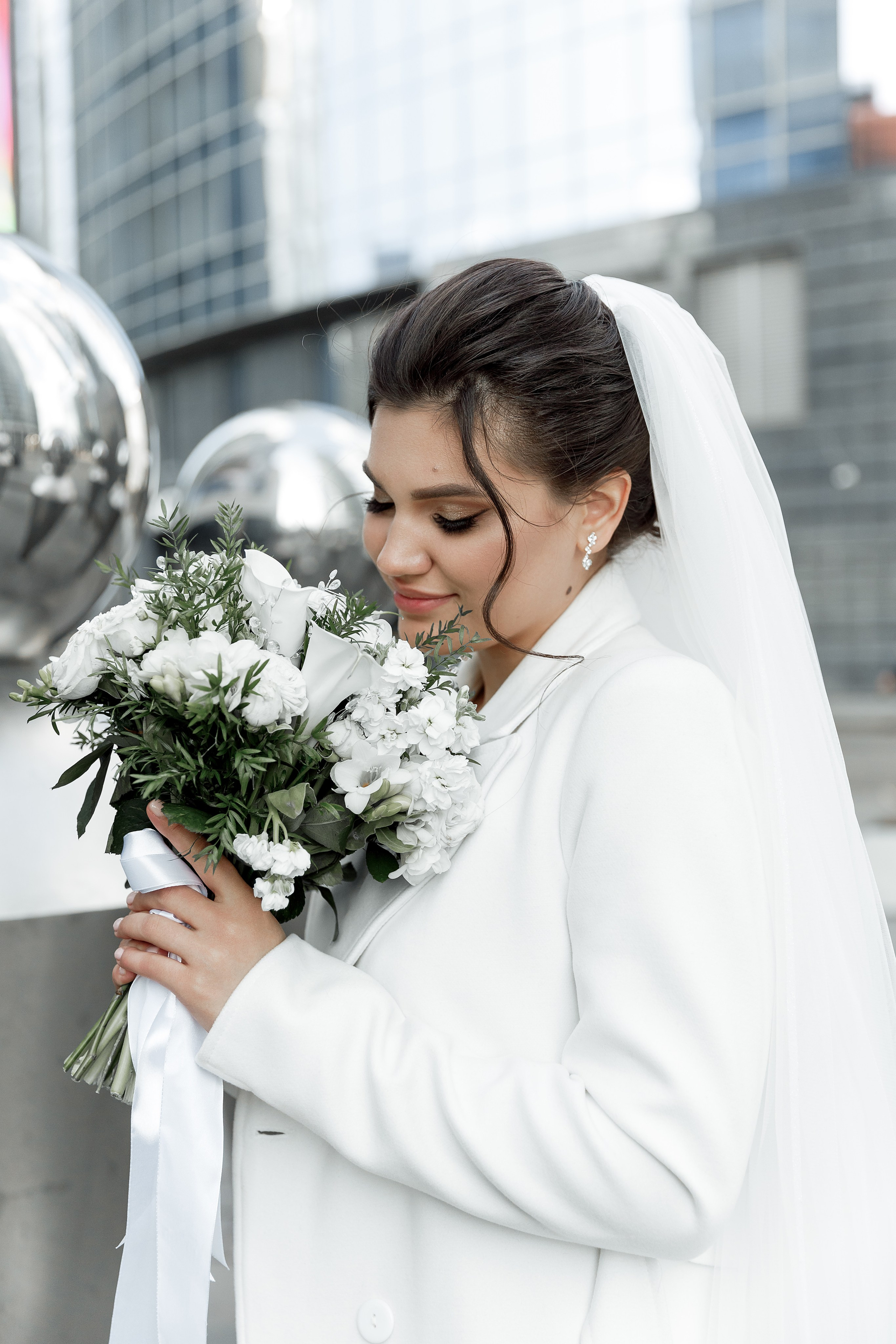Паша&Настя (роспись Москва-сити Birds). Фотограф в Москве Юлия Хамзина