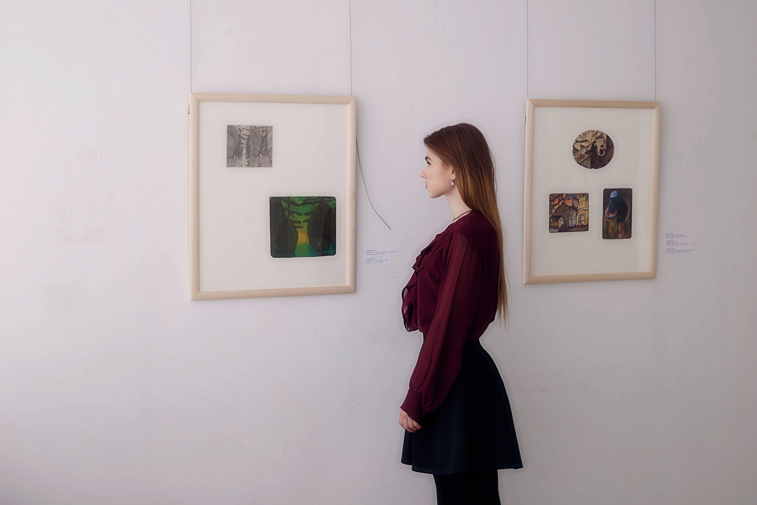 Фотосессия с Машей в Чувашском художественном музее. Портретный и репортажный фотограф в Чебоксарах Андриян Чаркин